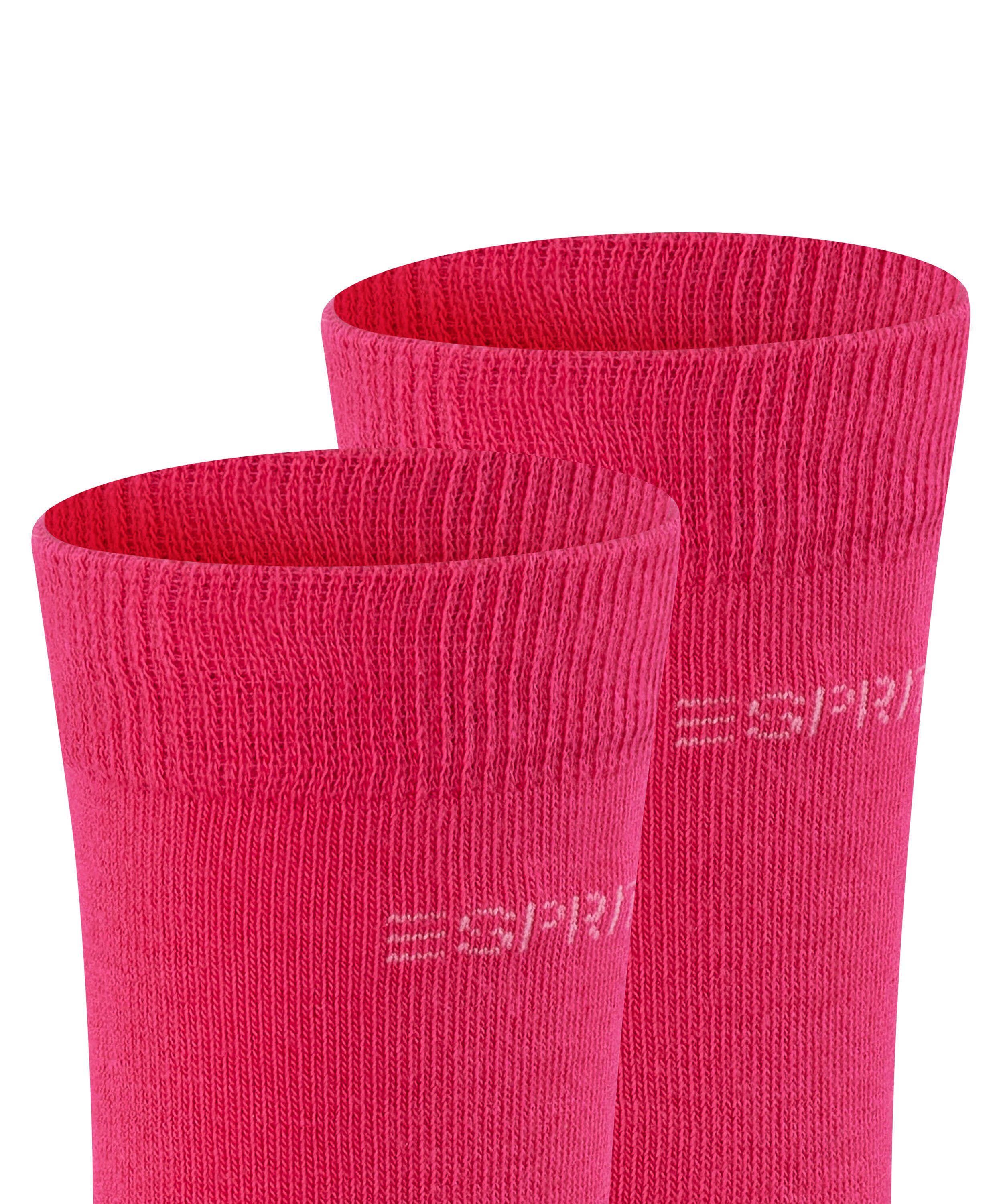 Foot Esprit 2-Pack (8859) (2-Paar) scarlet Logo Socken