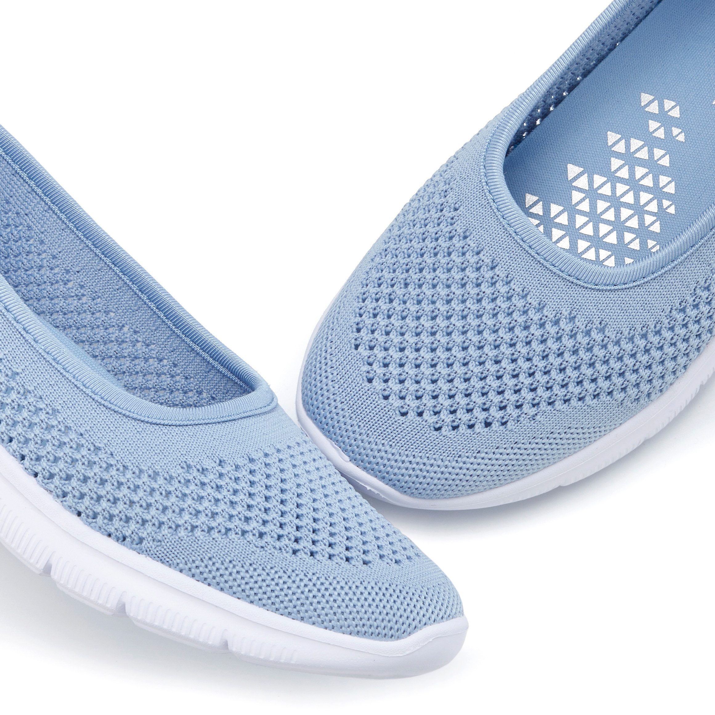 LASCANA Halbschuh, Slip-On-Sneaker, Sneaker Ballerinas zum Reinschlüpfen VEGAN