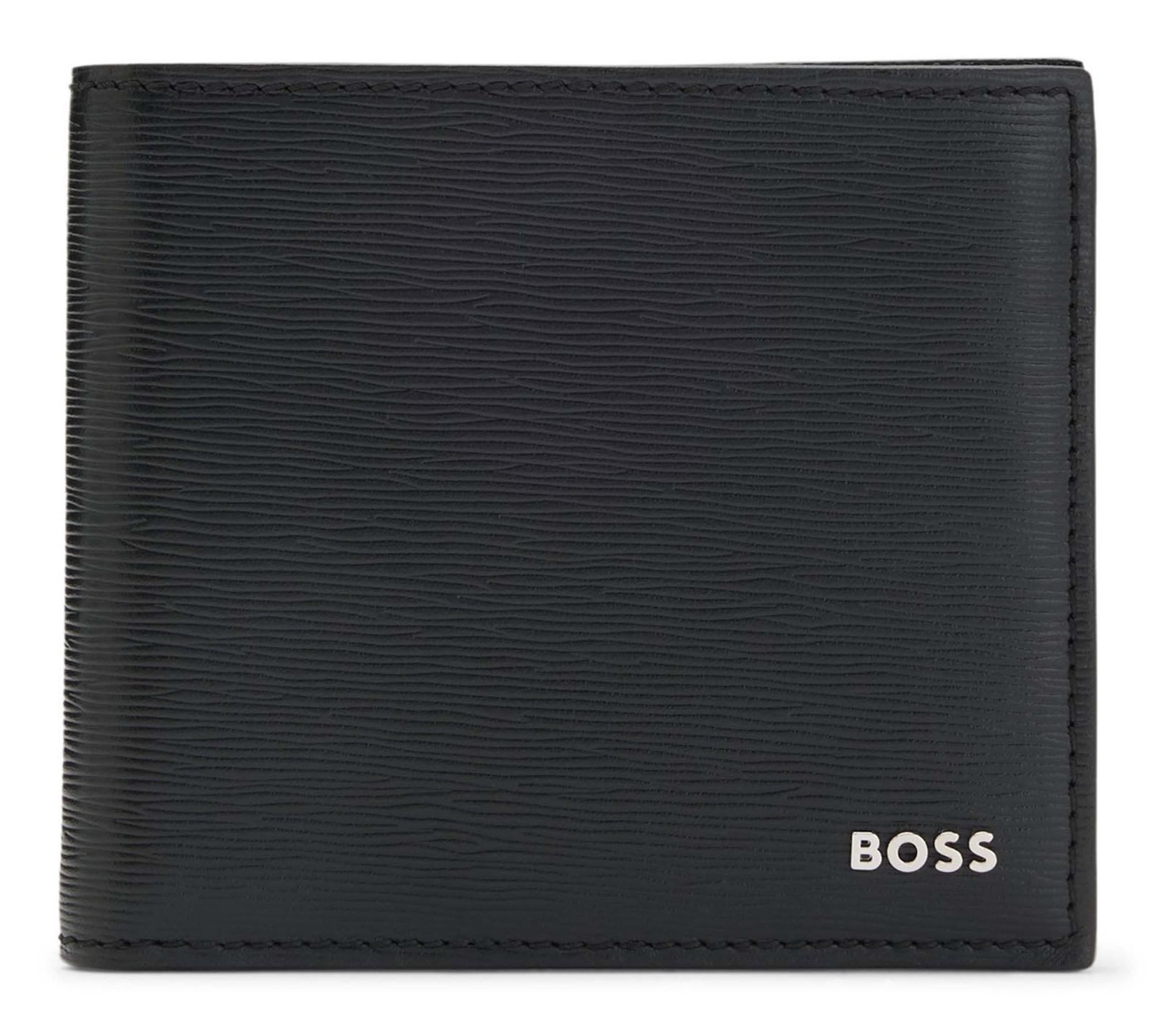 BOSS Kartenetui 8 CC Card Case, aus echtem Rindsleder