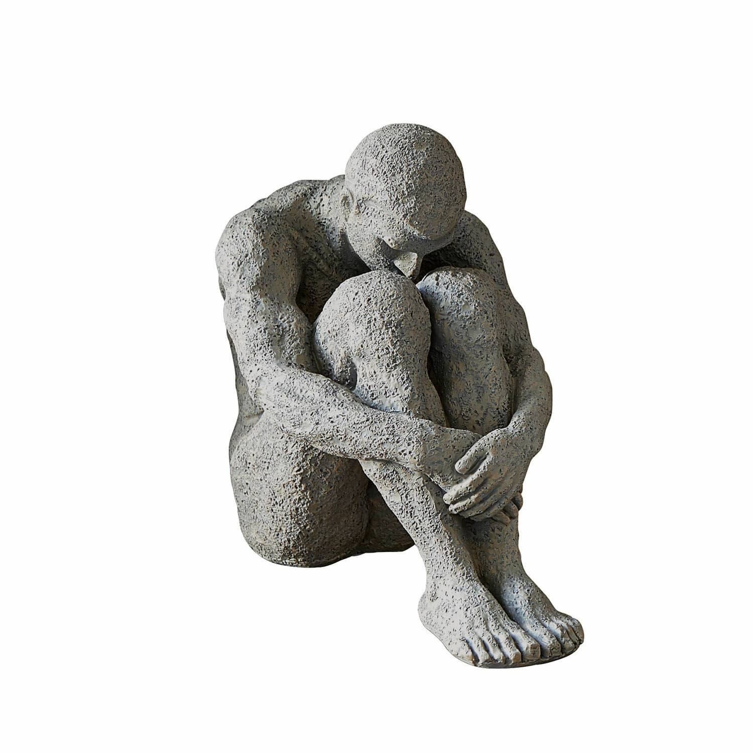 Mirabeau Dekofigur Figur Antony antikgrau