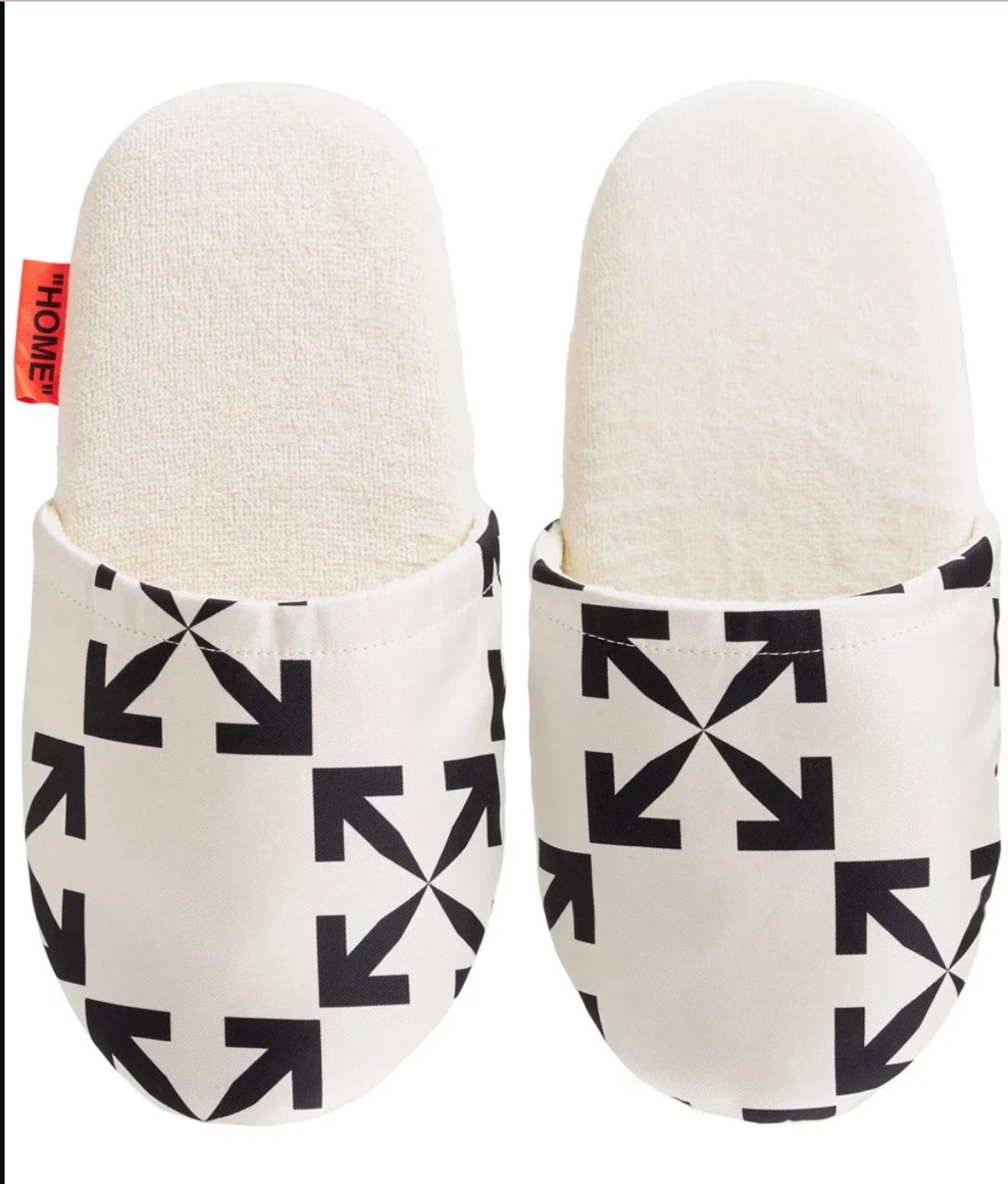 OFF-WHITE Pantoletten Seiden Sandalen Slippers Pantoletten Schuhe S/M Hausschuh