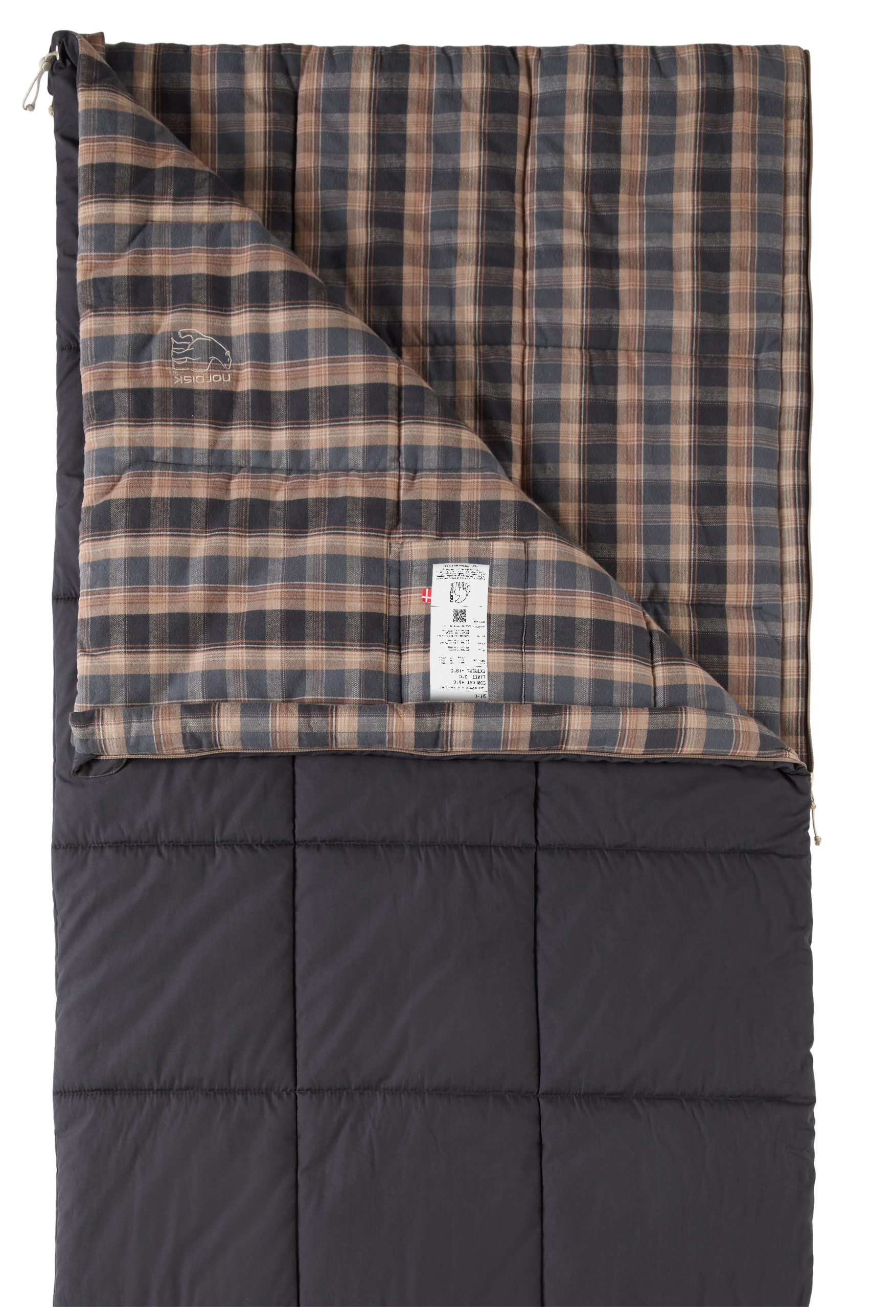 Nordisk Deckenschlafsack SIF ± 0° (1 tlg), 2 Wege Reißverschluss