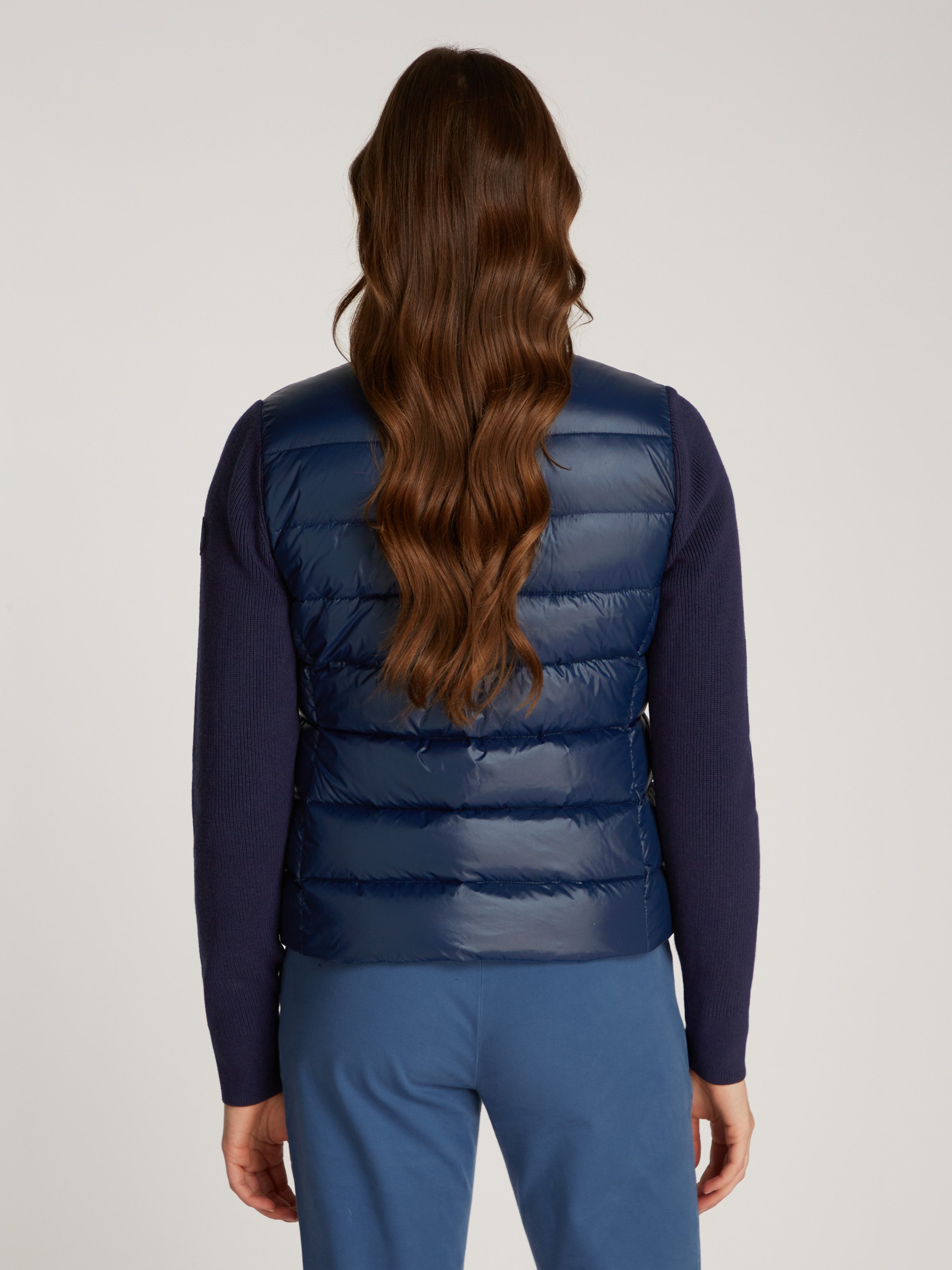 Tommy Hilfiger Steppjacke LW DOWN FEMININE GLOSS KNIT JKT mit leichter Watt günstig online kaufen