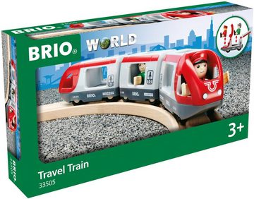 BRIO® Spielzeug-Eisenbahn BRIO® WORLD, Roter Reisezug, FSC® - schützt Wald - weltweit