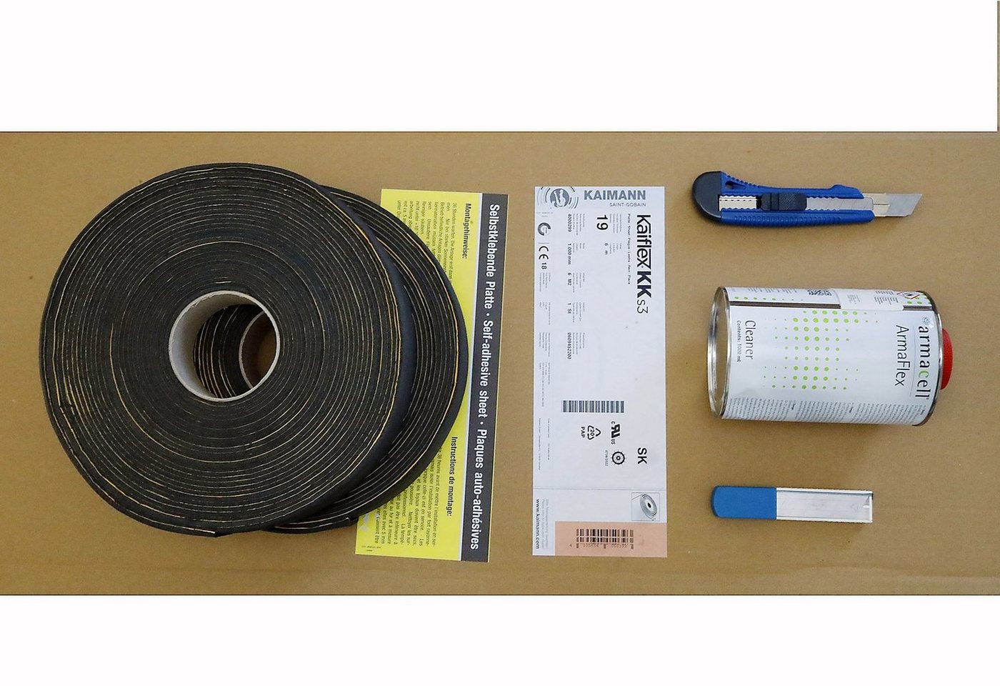 Thumbnail - Scorprotect® Rollladenkastendämmung original Kaimann Kaiflex KK Camper-Ausbau-Set 2