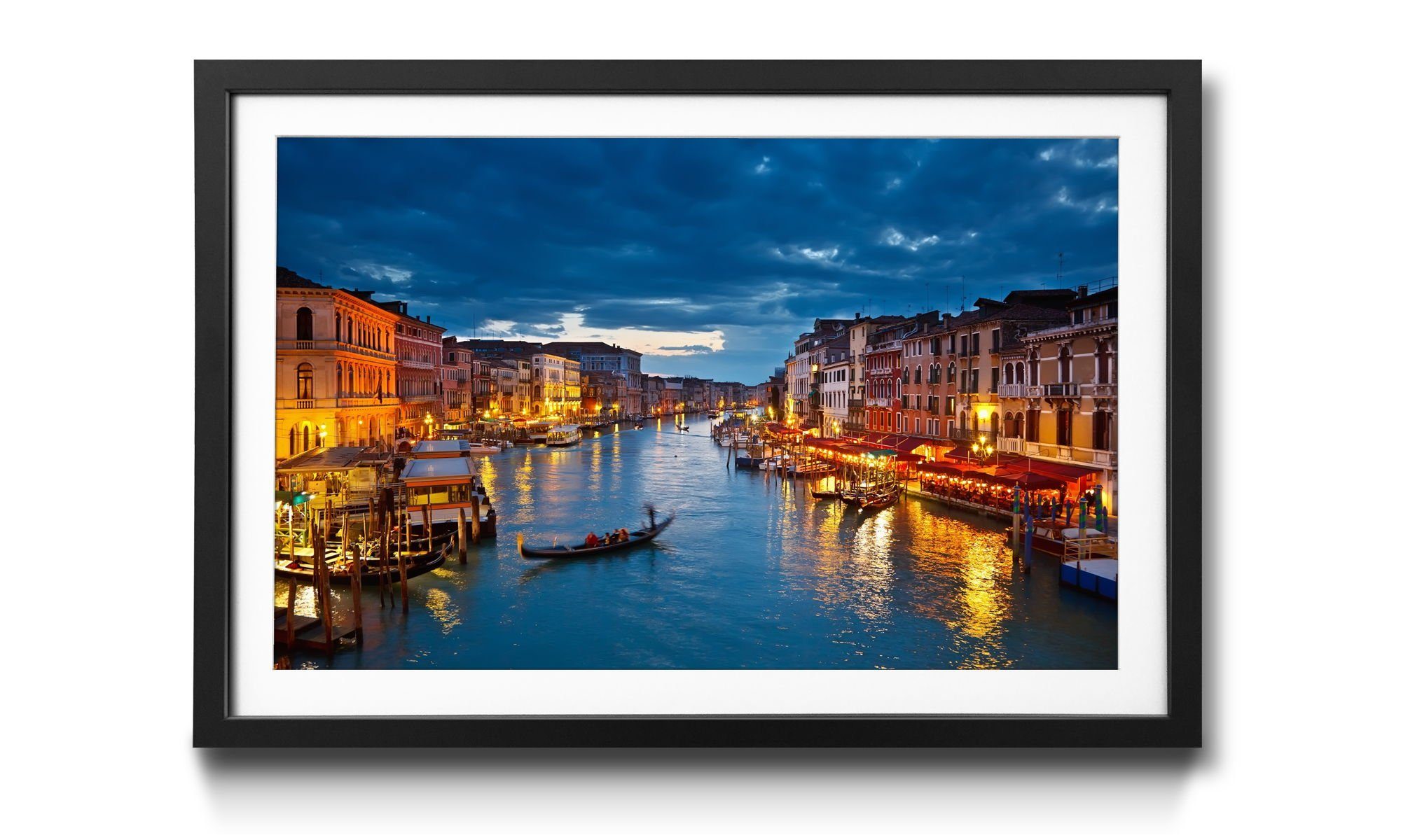 Grande, Größen Wandbild, 4 Bild in mit Venedig, Canale erhältlich Rahmen WandbilderXXL
