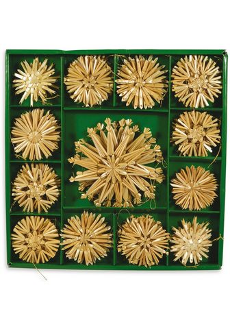  Andas Christbaumschmuck Strohstern Mil...