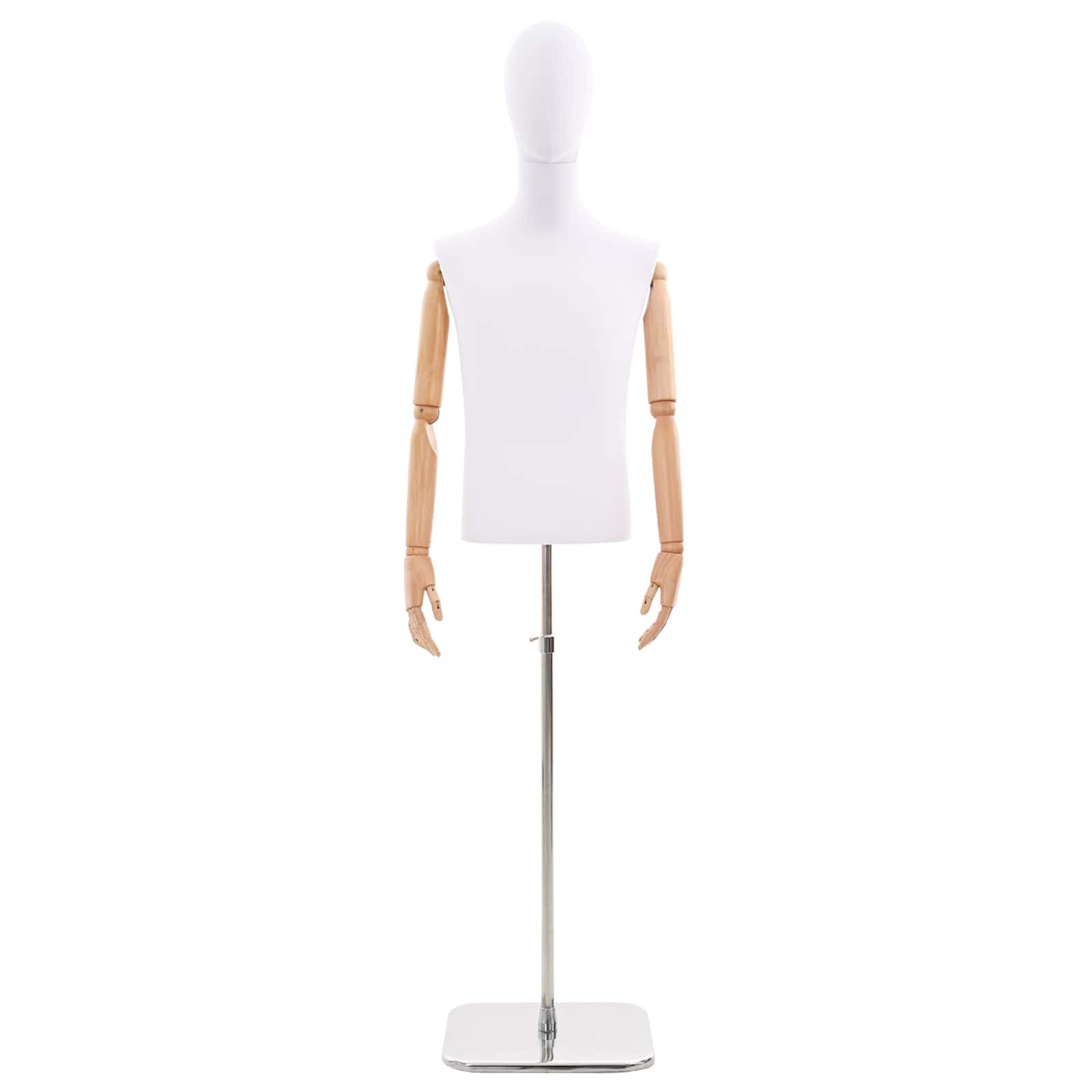 vidaXL Kunsthaarperücke Verstellbarer Mannequin 170-218 cm mit Standfuß Männlich PP