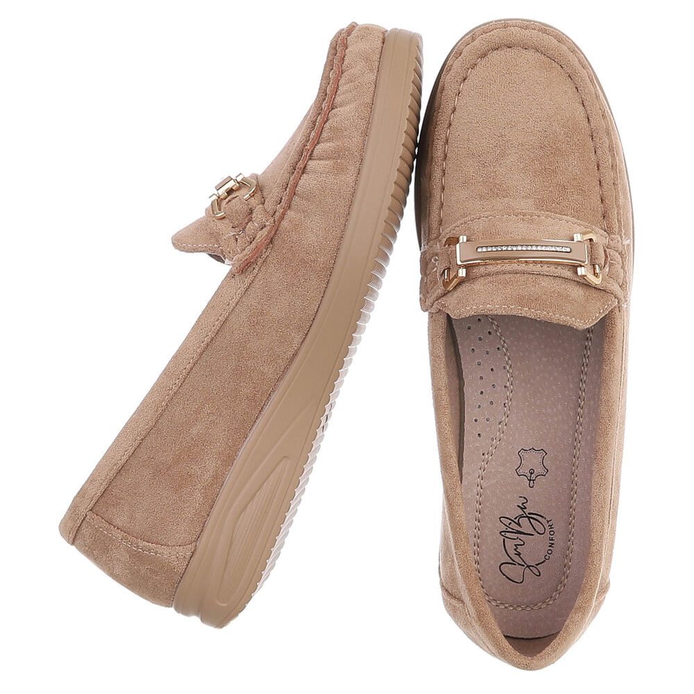 Ital-Design Eleganter Mokassin für Damen – Bequem und vielseitig Slipper (9 günstig online kaufen
