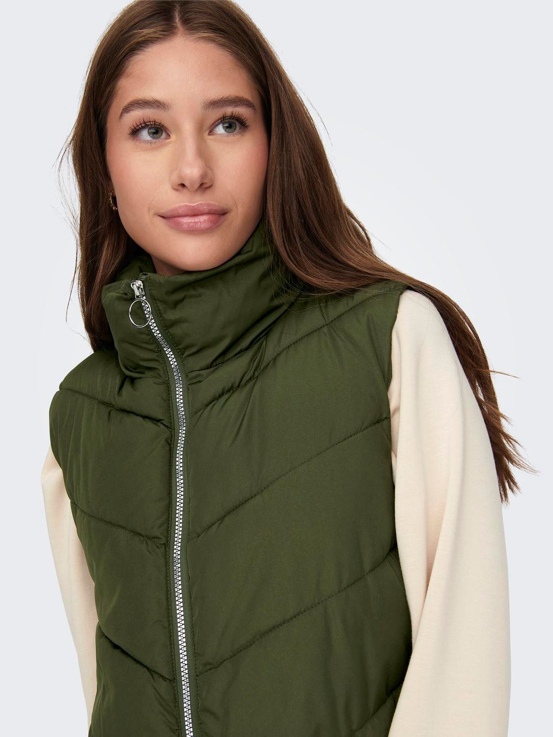 JDY Steppweste JDYFINNO LONG PADDED WAISTCOAT günstig online kaufen