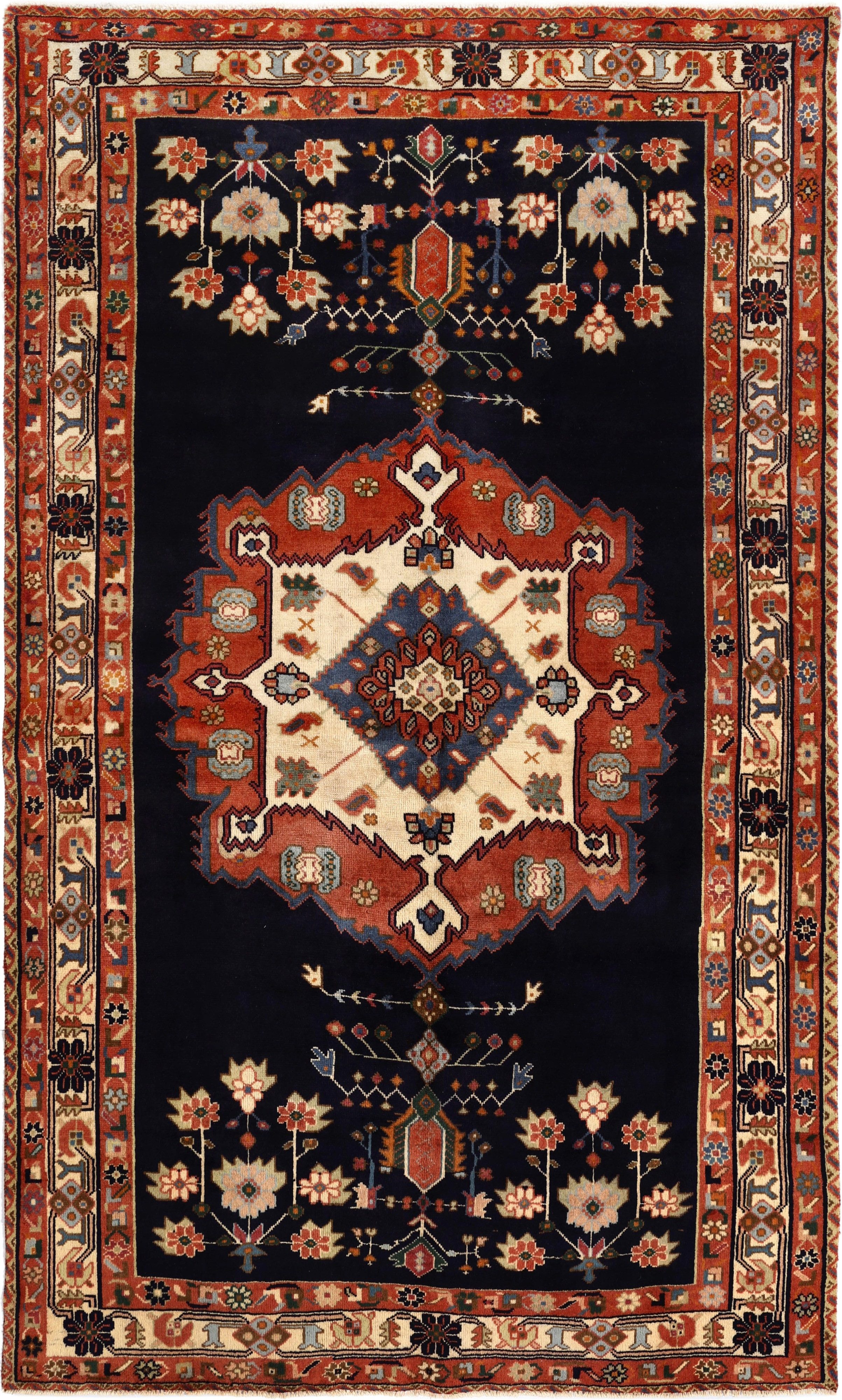 Carpet Avenue Teppich Afshar Shahr-Babak Patina 250x147, Rechteck, Höhe: 7 mm