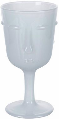 Villa d'Este Weinglas Vis à Vis weiß, Glas, Gläser-Set, 6-teilig, Inhalt 300 ml