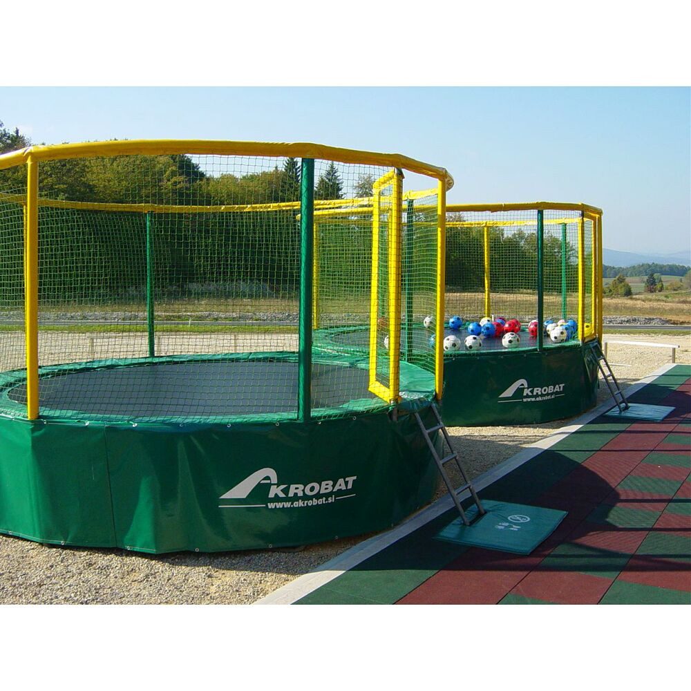Akrobat Gartentrampolin Trampolin Gallus, Ideal für Hotel- und Restaurant-Gärten, Campingplätze…