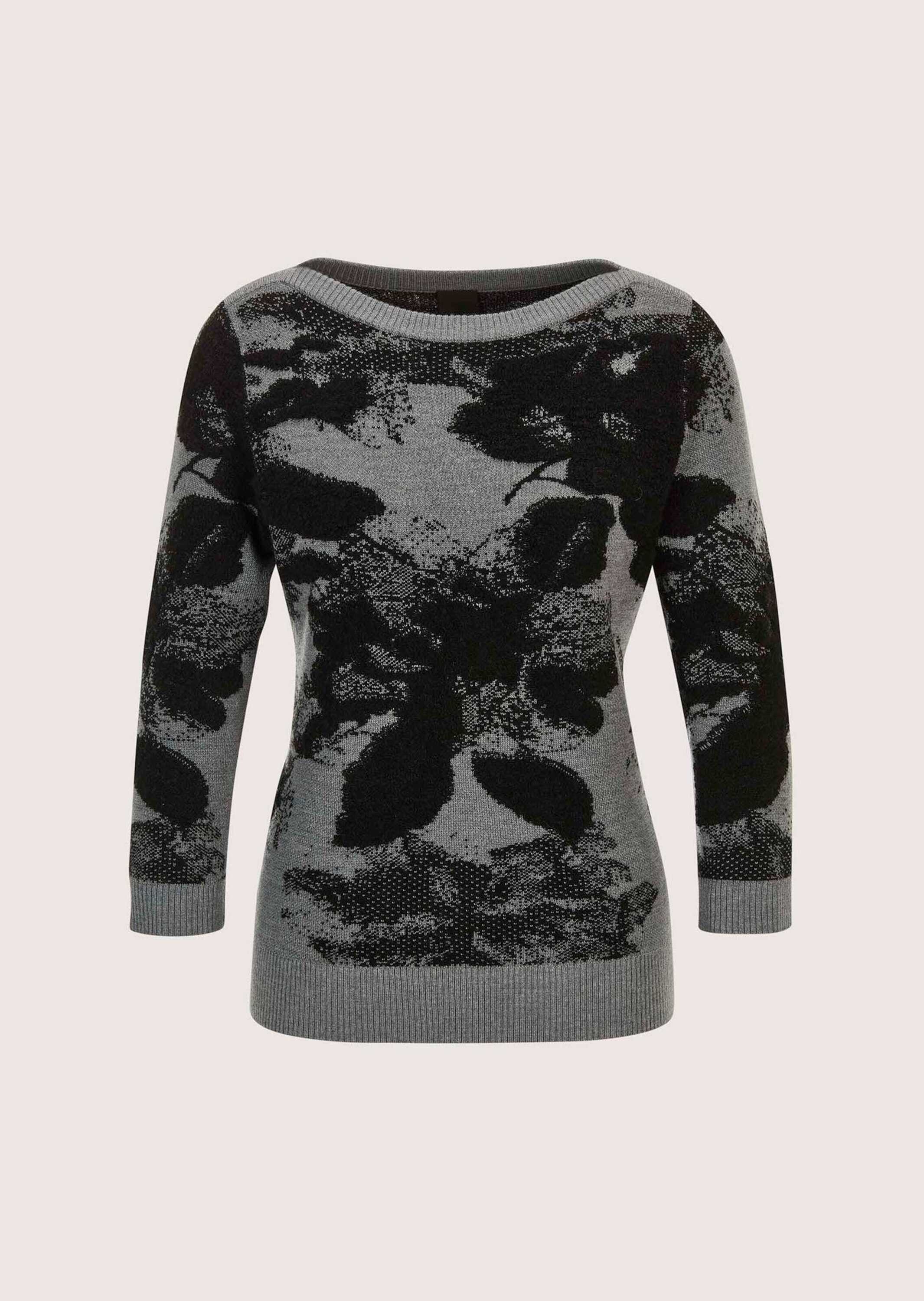 Strickpullover Strickpullover mit U-Boot-Ausschnitt