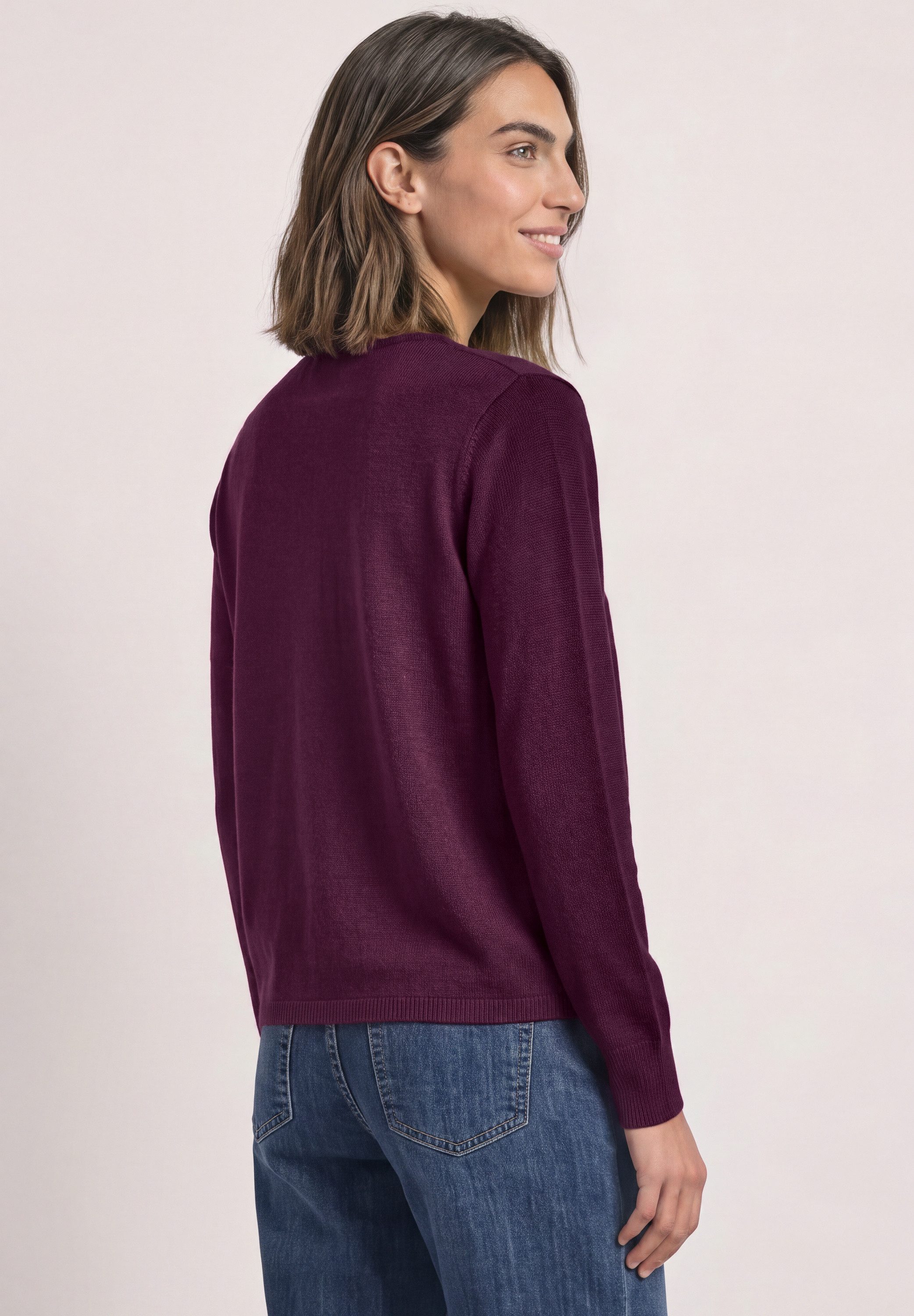 STREET ONE Cardigan aus softem Materialmix – Bild 2 von 5