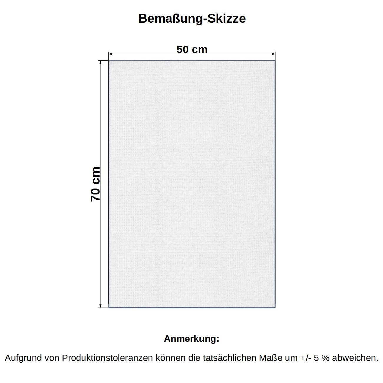 Waffel-Pique), % 100 Poliertuch, cm (Vorteils-Set, x 6-tlg., Engelland Baumwolle, integrierte 70 50 Geschirrtuch Aufhängeschlaufe, Hellbraun/Dunkelbraun