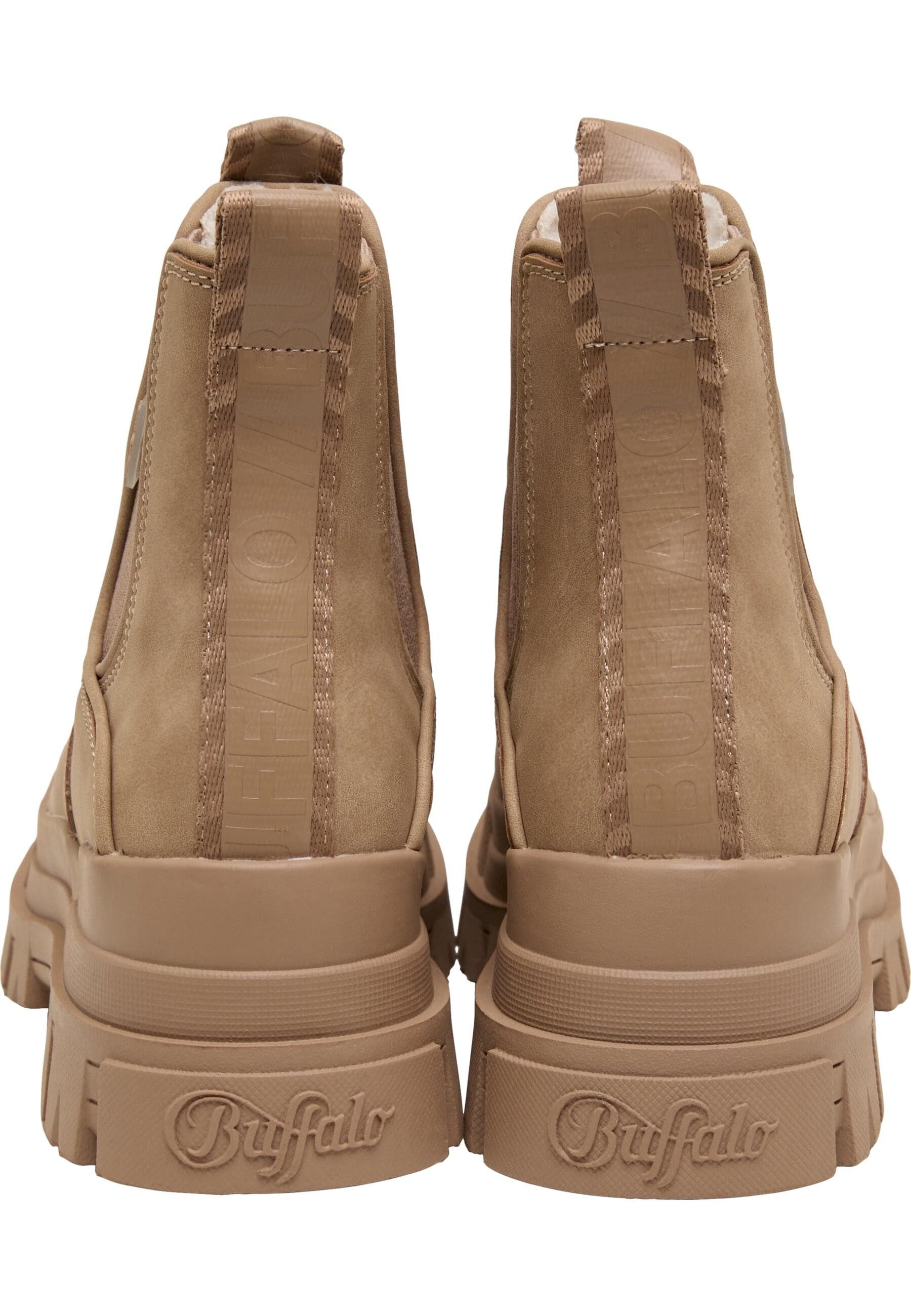 Buffalo Buffalo ASPHA CHELSEA WARM - VEGAN NUBUCK - BROWN Stiefel günstig online kaufen