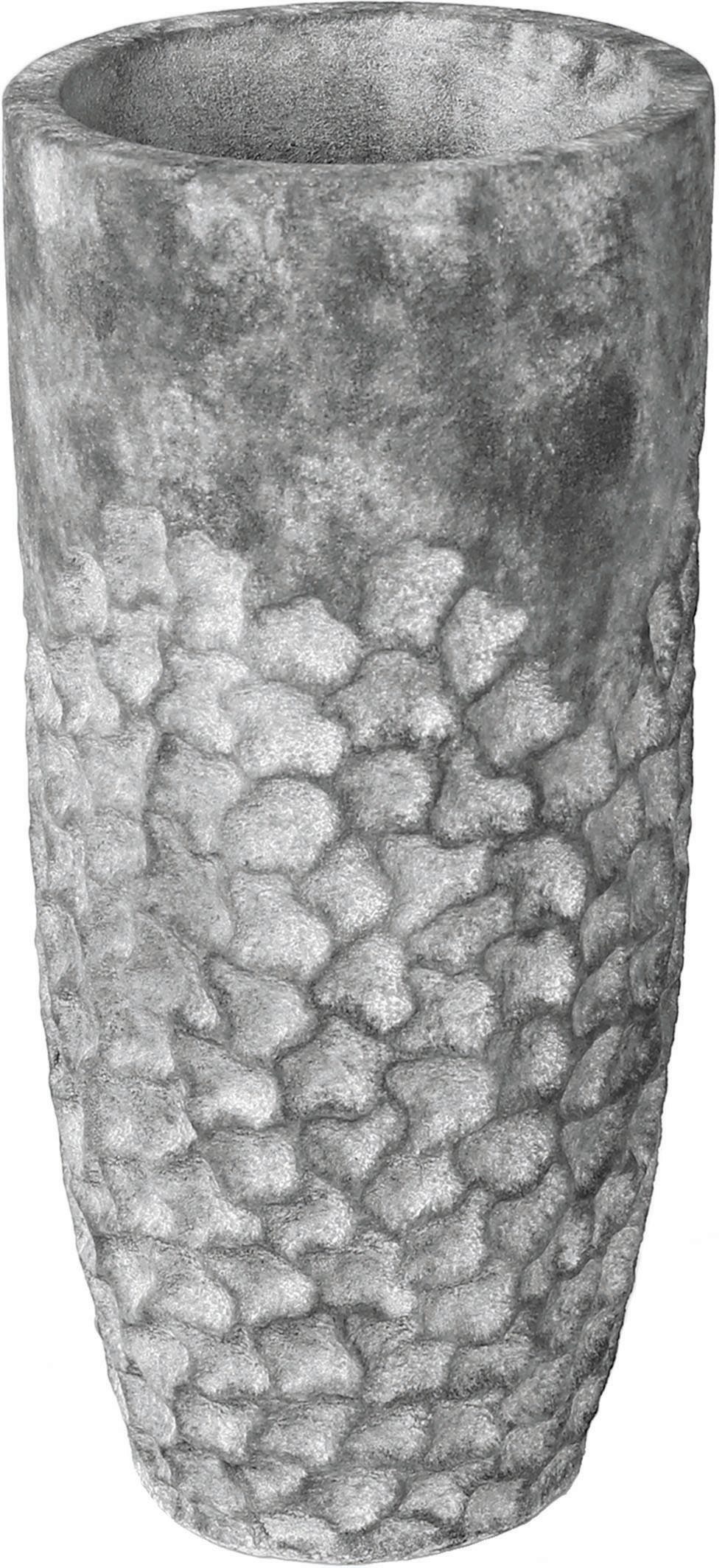GILDE Übertopf Soma, grau (1 St), grau | Übertöpfe