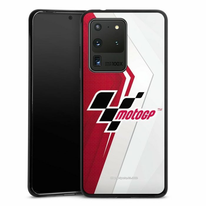 DeinDesign Handyhülle MotoGP Logo Motorsport Logo Grey and Red Samsung Galaxy S20 Ultra Silikon Hülle Bumper Case Handy Schutzhülle