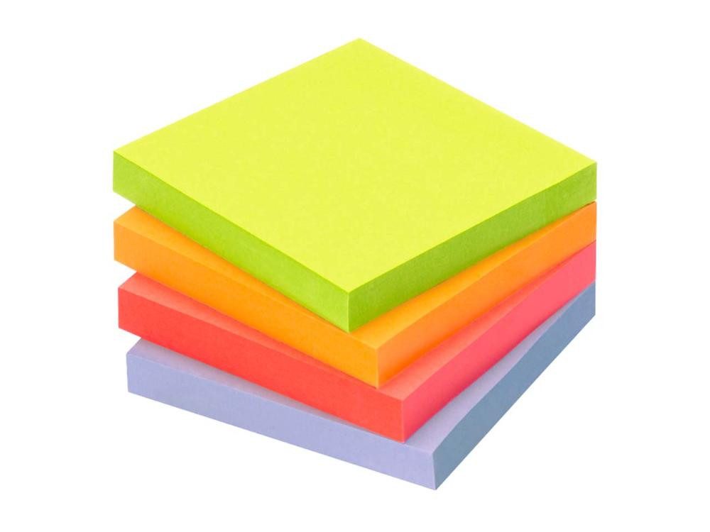 inFO Haftnotizblock Info Haftnotizen 'Recycling Mix Tower' 16 x 100 Bl