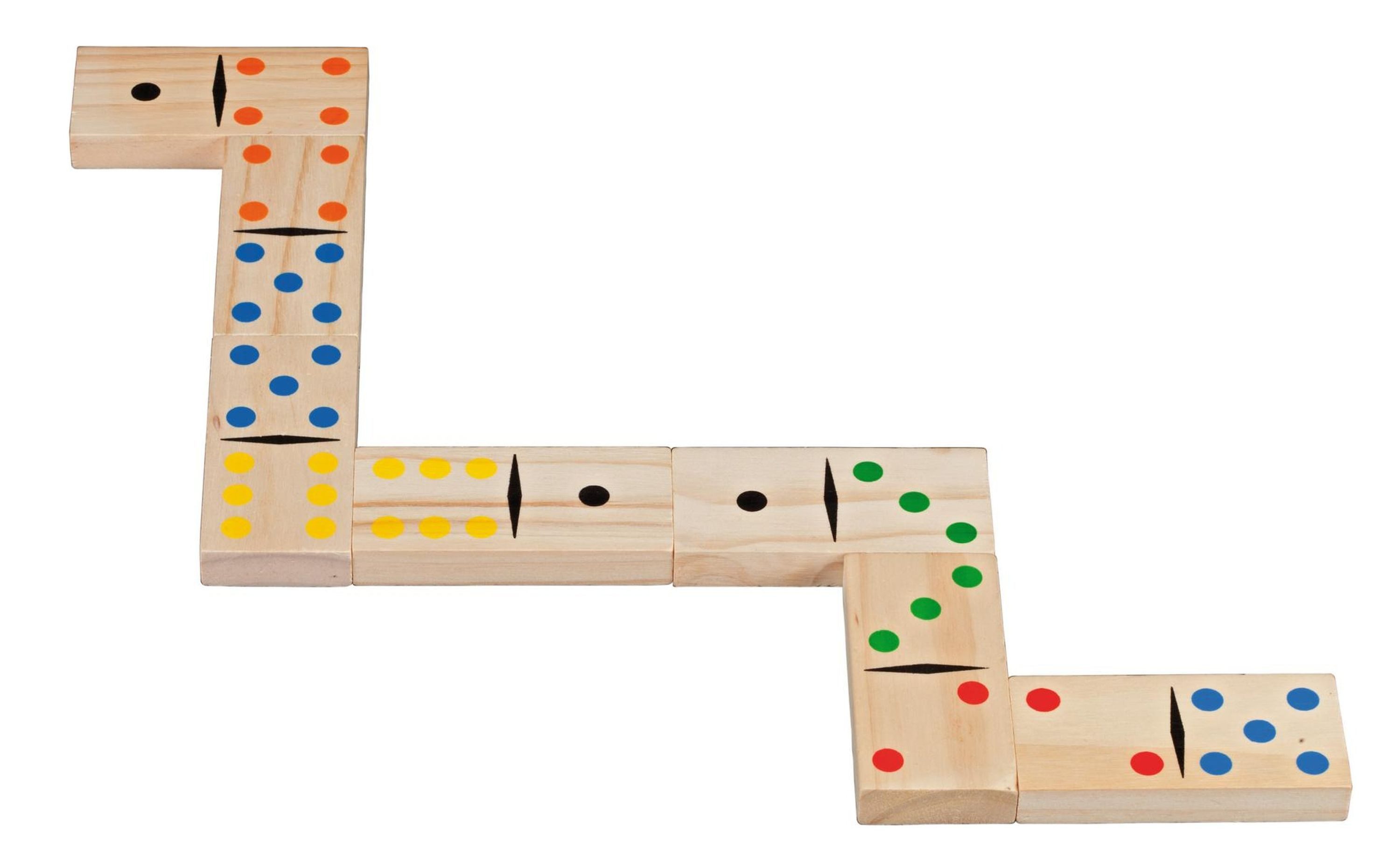 Philos Spiel Spiel Domino Doppel 6 groß [ 407918 ]
