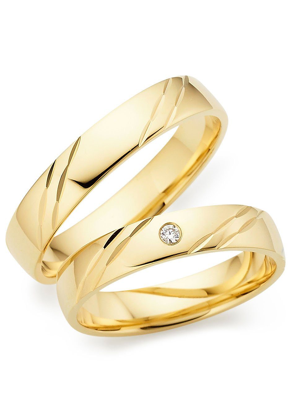 930793, Ehering Made Trauring LIEBE, Geschenk Schmuck Gold Germany 930792, 333 in Phönix