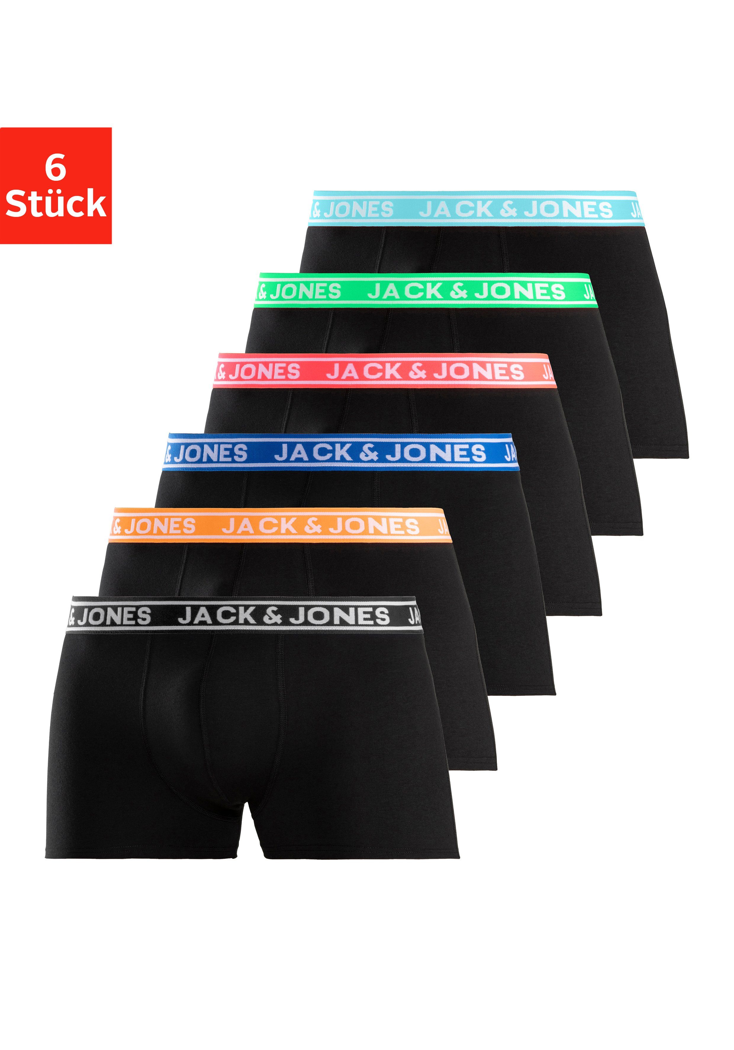 Jack & Jones Trunk JACCRISP TRUNKS 6-PACK (Packung, 6-St) Großpackung