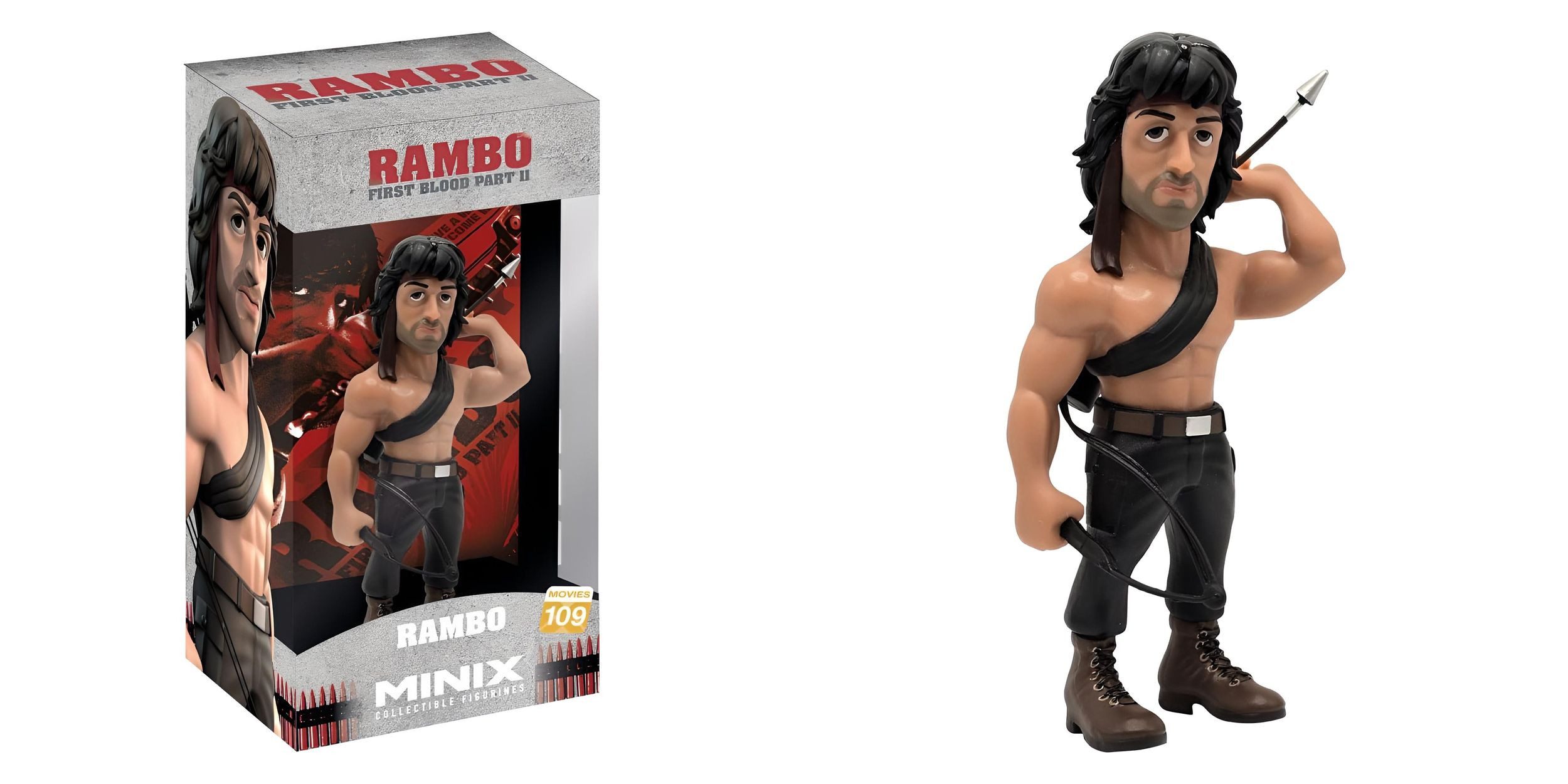 Minix Spielfigur Rambo - First Blood Party II Minix Figur - Rambo