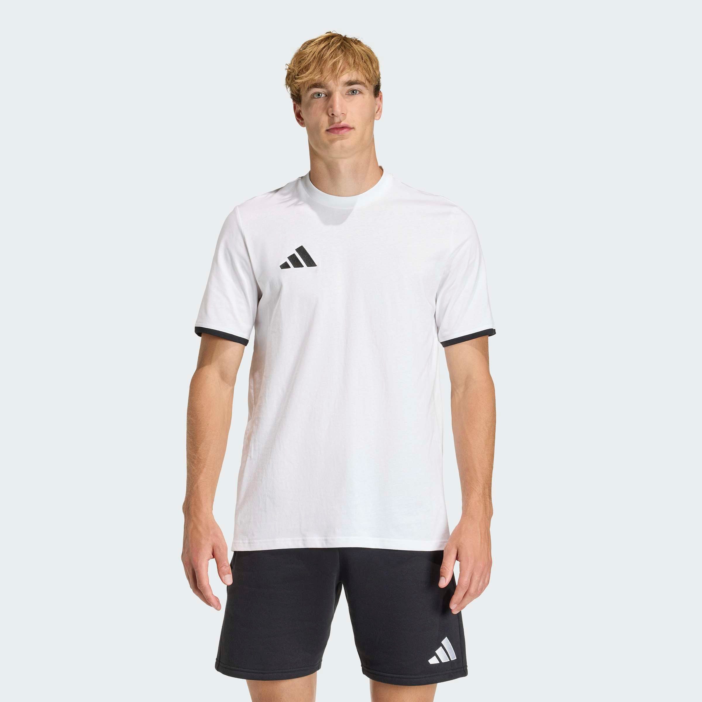 adidas Performance Trainingsshirt ENT26 TEE für Fußball und Freizeit, sportlicher Stil, Single Jersey Material