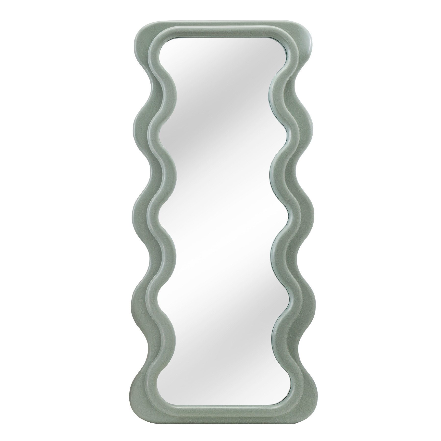 riess-ambiente Wandspiegel CURVY 160cm salbeigrün (Einzelartikel, günstig online kaufen
