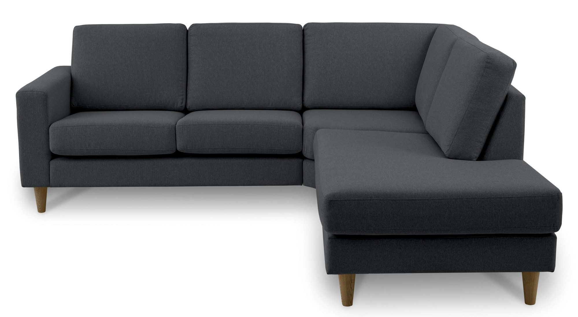 OTTO home Ecksofa Tvinno, im skandinavischen Stil, L-Form, mit Massivholzfüßen, Breite 230 cm