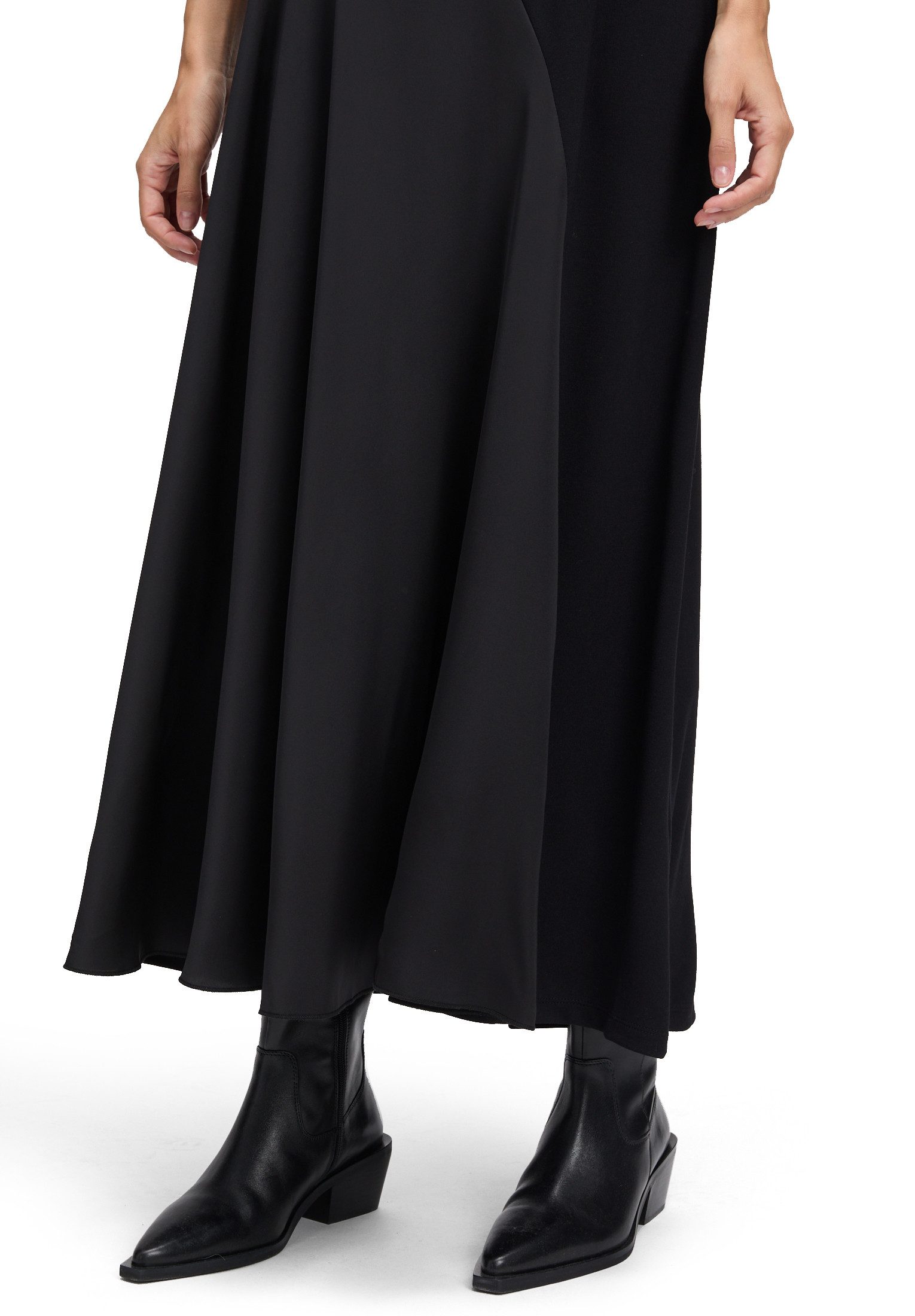 Cartoon Jerseykleid Damen mit 3/4 Arm