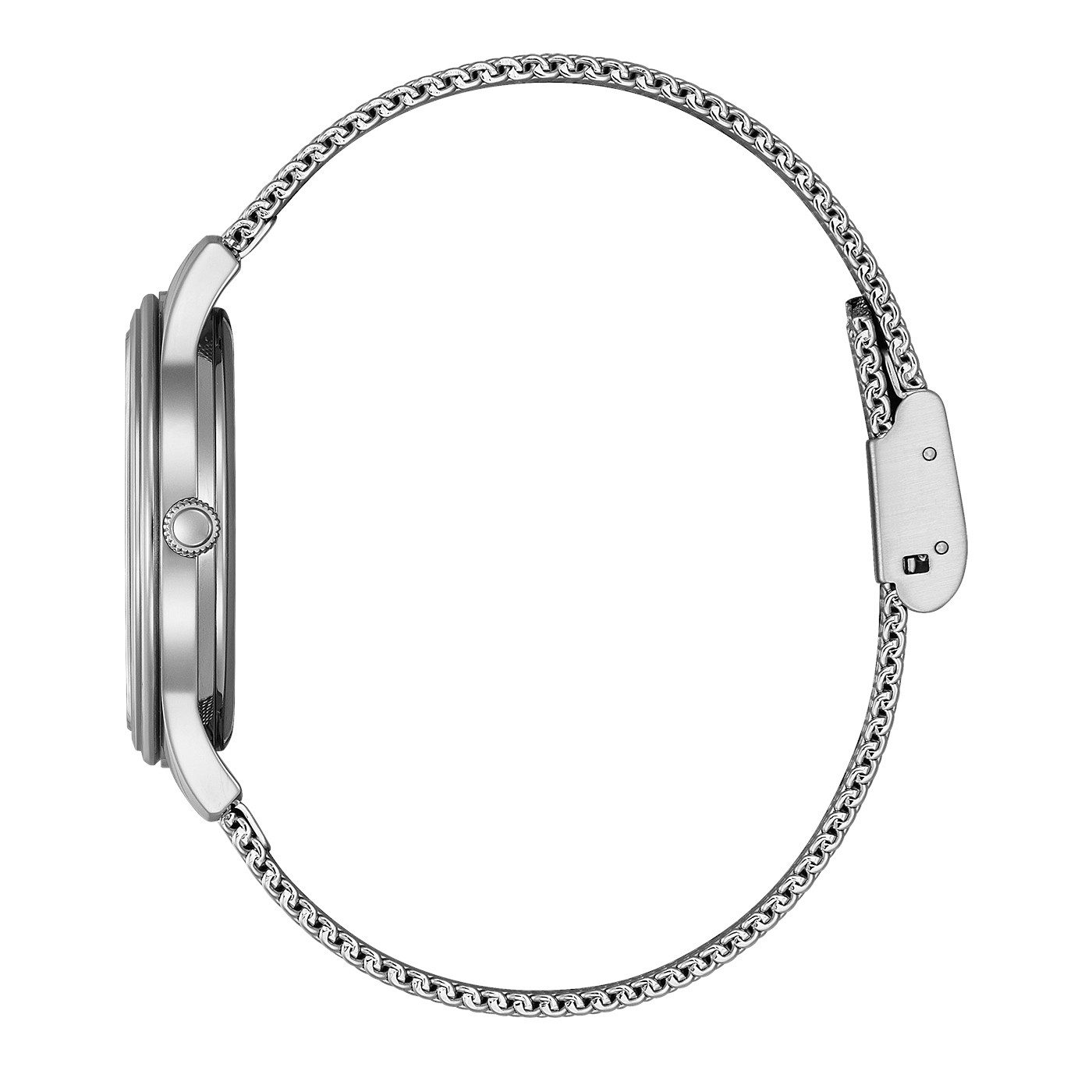 Citizen Solaruhr Elegance / Mesh EM1220-82A, Armbanduhr, Damenuhr, Edelstahlarmband, analog