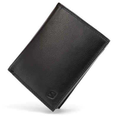 SERASAR Geldbörse Premium-Ledergeldbörse [Manager] (Classic, elegant, casual, 1-tlg), Made of Genuine Leather