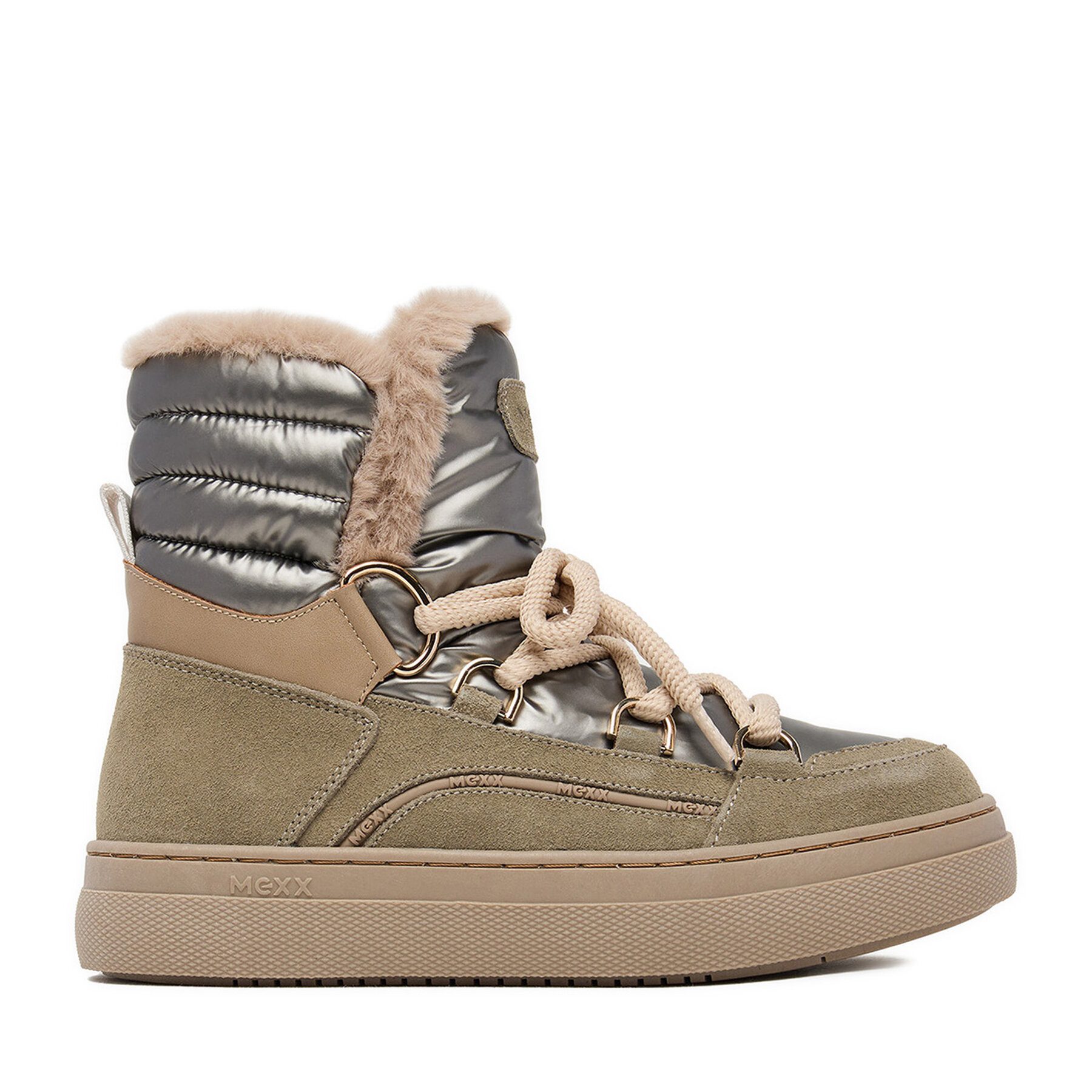 Mexx Mexx Damen Schneestiefel CEO-MI002200453W Silber Snowboots