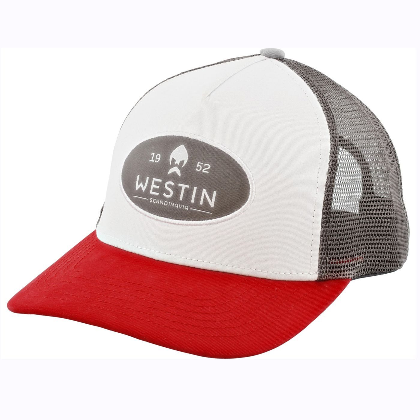 WESTIN Baseball Cap Westin W6 Classic Cap One Size Silver Grey / Red - Angelcap