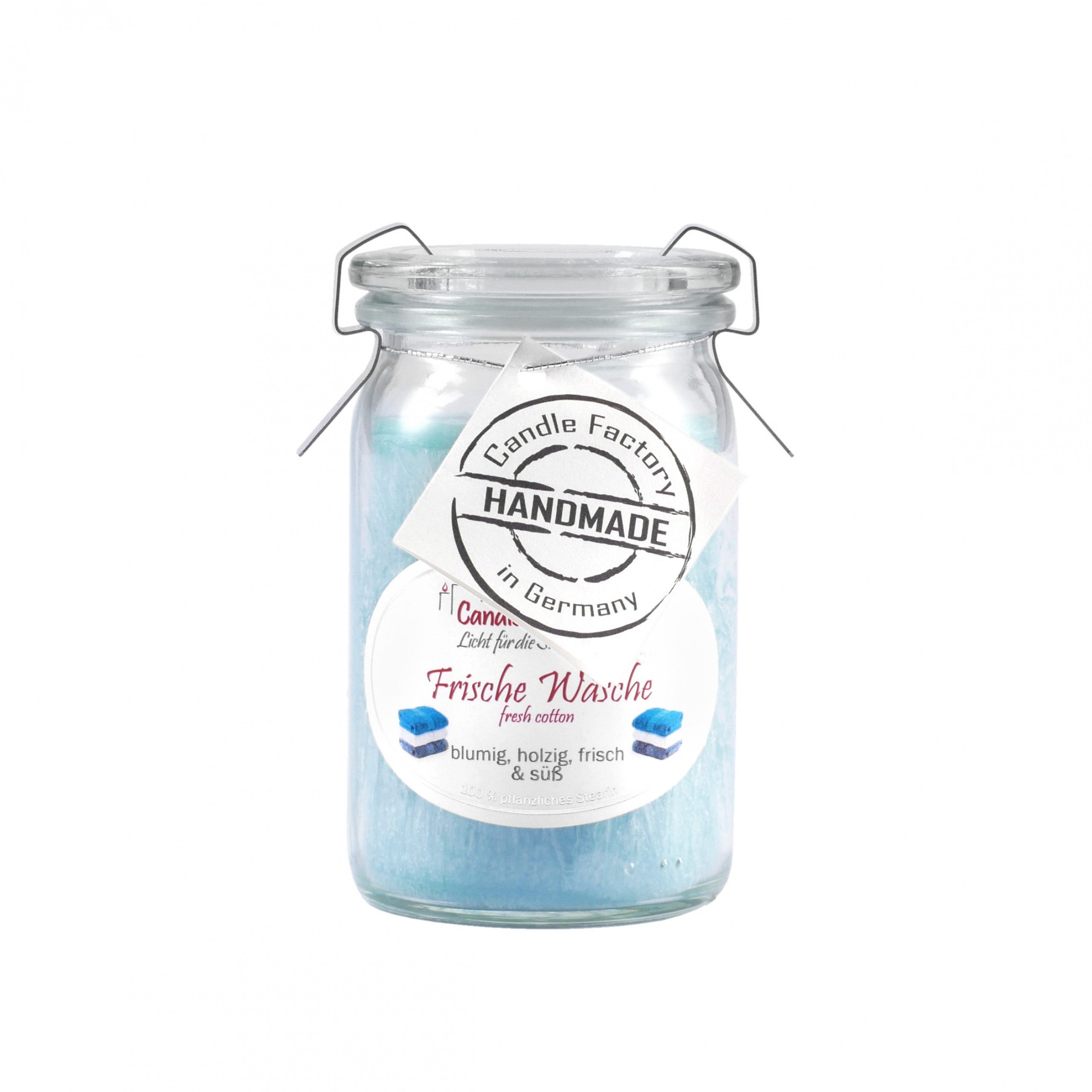 Candle Factory Duftkerze Candle Factory Baby Jumbo Frische Wäsche Duftkerze Dekokerze 308119