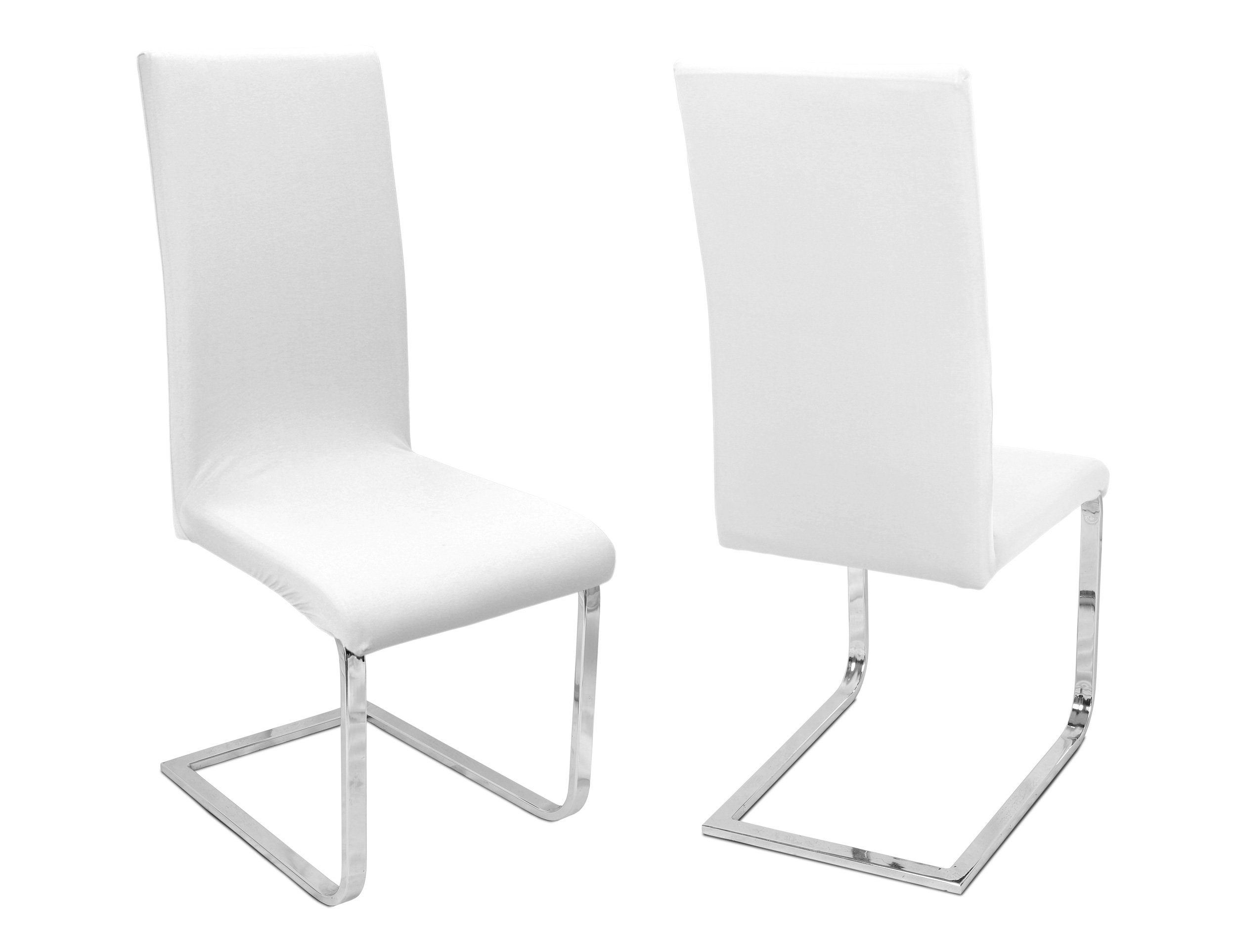 Beautex Stuhlhusse aus Baumwolle elastisch perfekte Passform Johanna