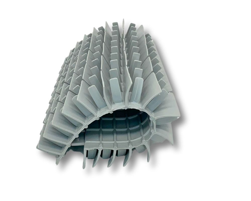 maytronics Poolbodensauger PVC Bürste 145mm lang grau Dolphin Poolreiniger Ersatzteilnr. 6101635