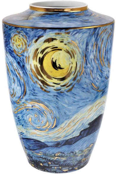 Goebel Tischvase Vincent van Gogh - "Sternennacht" (1 St), Vase aus Porzellan, Höhe ca. 34 cm