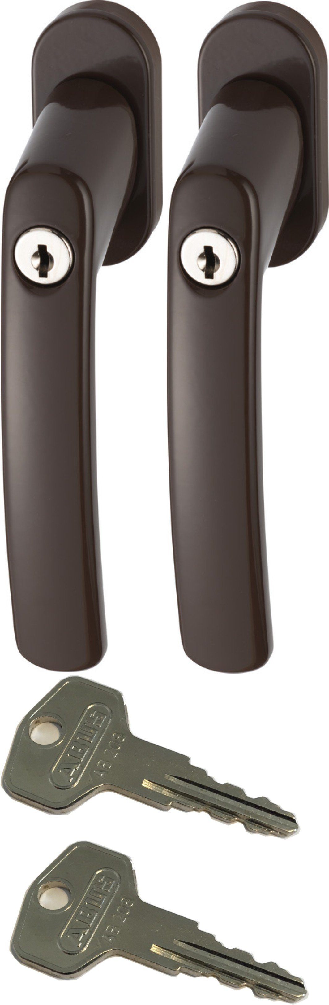 ABUS Fenstergriff ABUS FG200 Weiß, Braun, günstig online kaufen