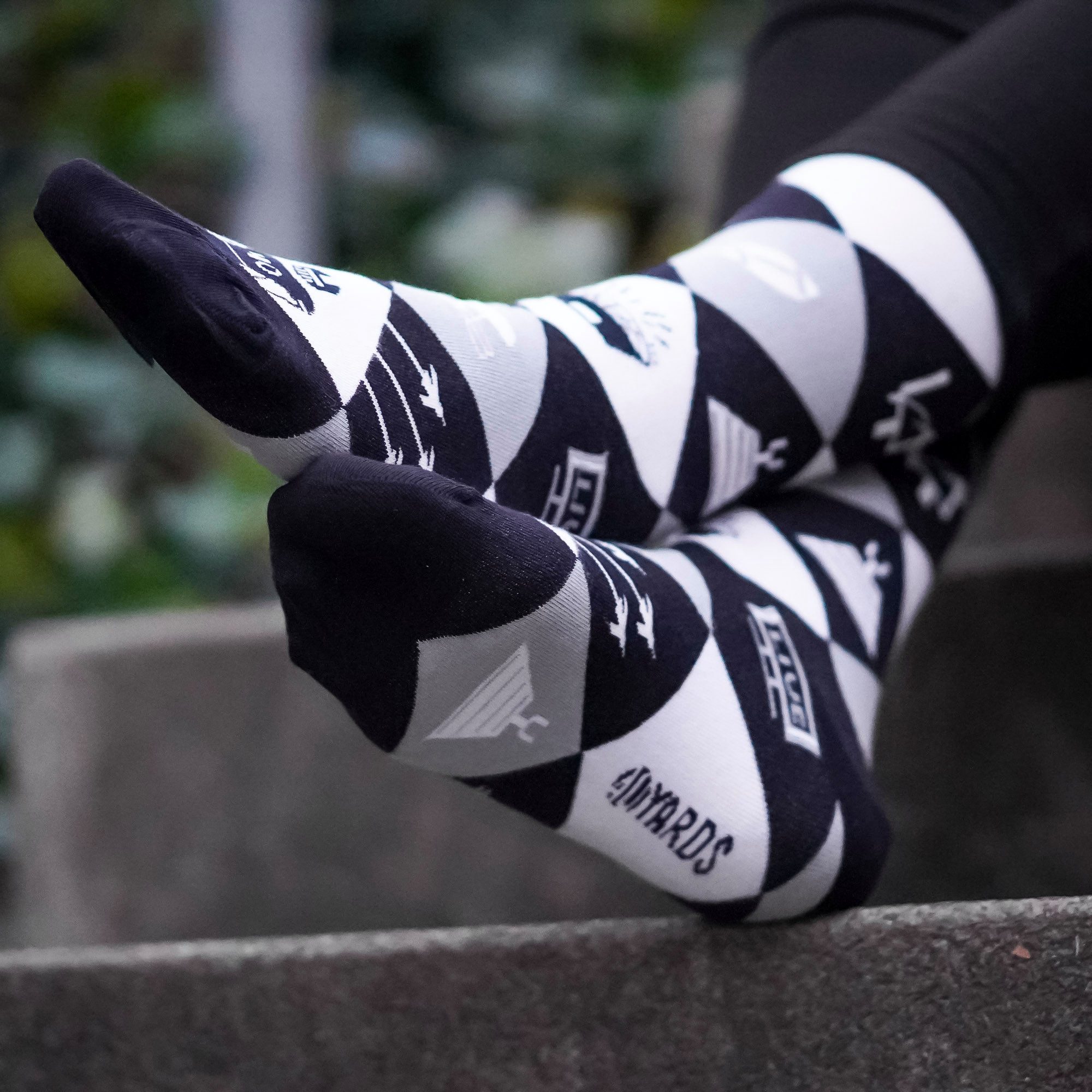 40YARDS Socken American Football Icons Socken - Unisex, Einheitsgröße: 37-46 (1 Paar) One Size
