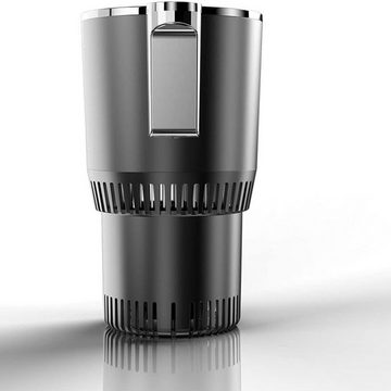yozhiqu Tassenwärmer 2-in-1-Smart-Auto-Tassenwärmer, Smarter Auto-Getränkehalter mit LED-Temperaturanzeige