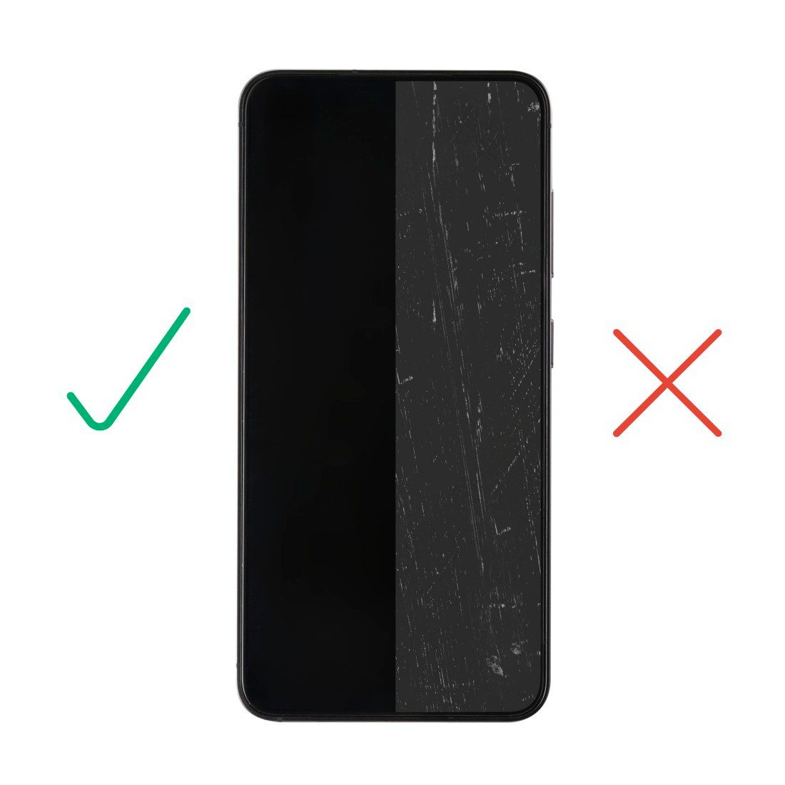 Hama Displayschutzglas Handy Schutzglas Sicherheitsglas Samsung Galaxy A37 5G für Samsung Galaxy A37 5G, Montagehilfe, Anti-Fingerabdruck, 0,33mm dünn, elektros – Bild 5 von 5