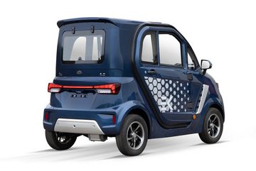 Geco Automobile E-Motorroller E-GO! eK4 4kW Elektroauto mit Straßenzulassung 45km/h, 45 km/h