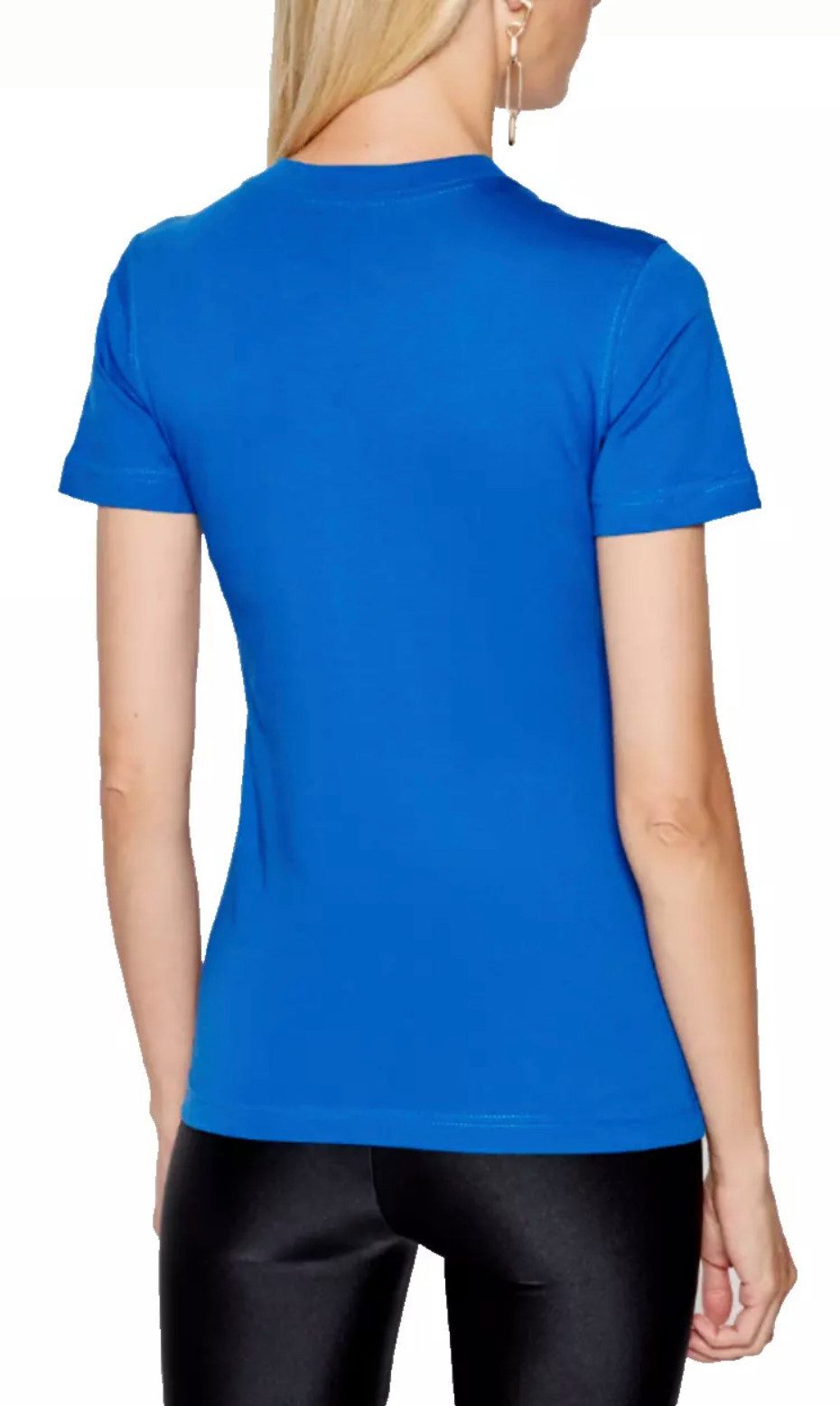Versace Jeans Couture T-Shirt Logo Foil Slim Fit Shirt ikonischen Logo-Print in kontrastierender Farbe