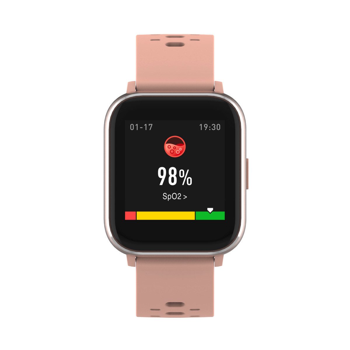 Denver SW-164 Rosa Smartwatch Bluetooth Smartwatch (Android iOS)