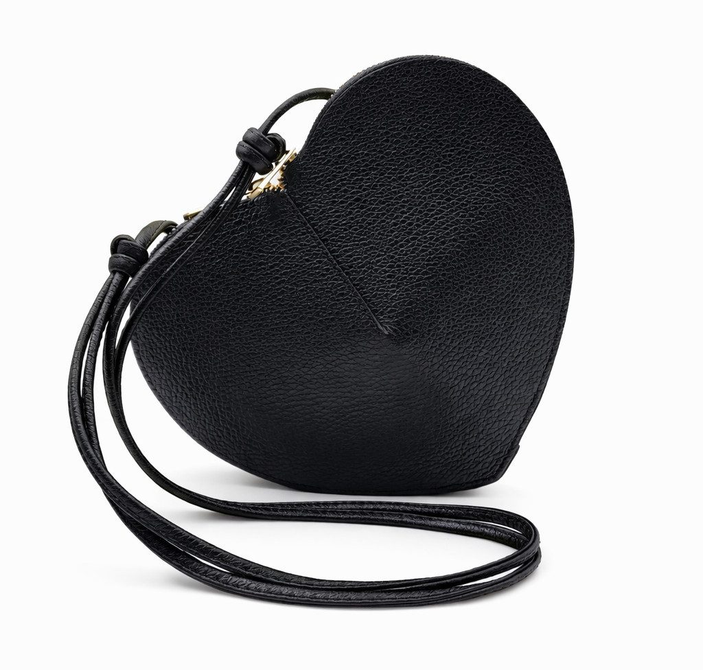 Der Trachtler Trachtentasche Handtasche Umhängetasche "Herzerl", echtes Leder - Made in Italy