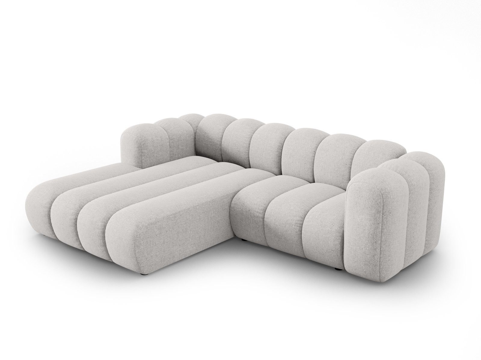 Micadoni Ecksofa Lupine, modular 3-Sitzer günstig online kaufen