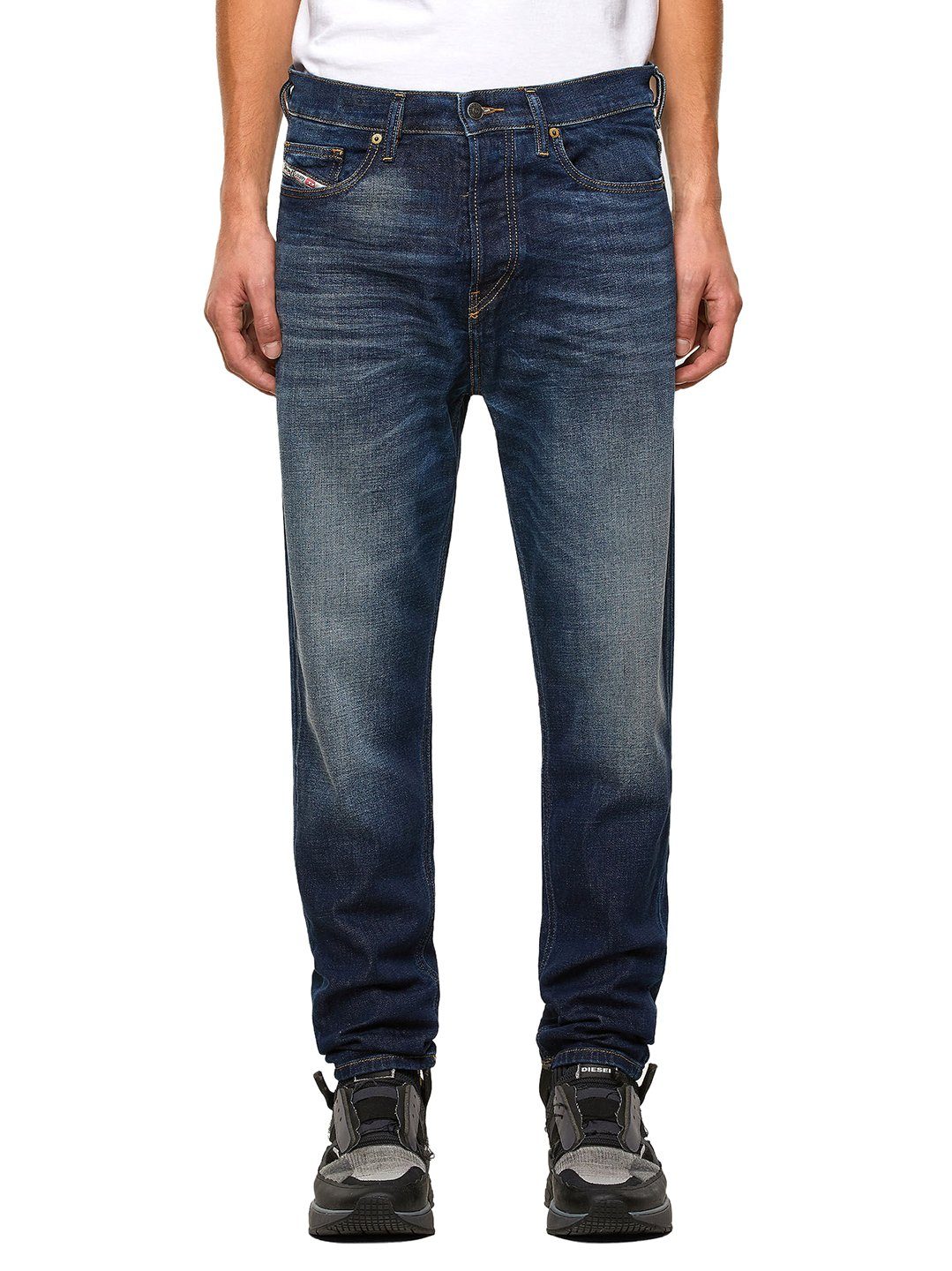 Diesel Tapered-fit-Jeans Regular Stretch Hose - D-Vider 009GQ - W32 L30